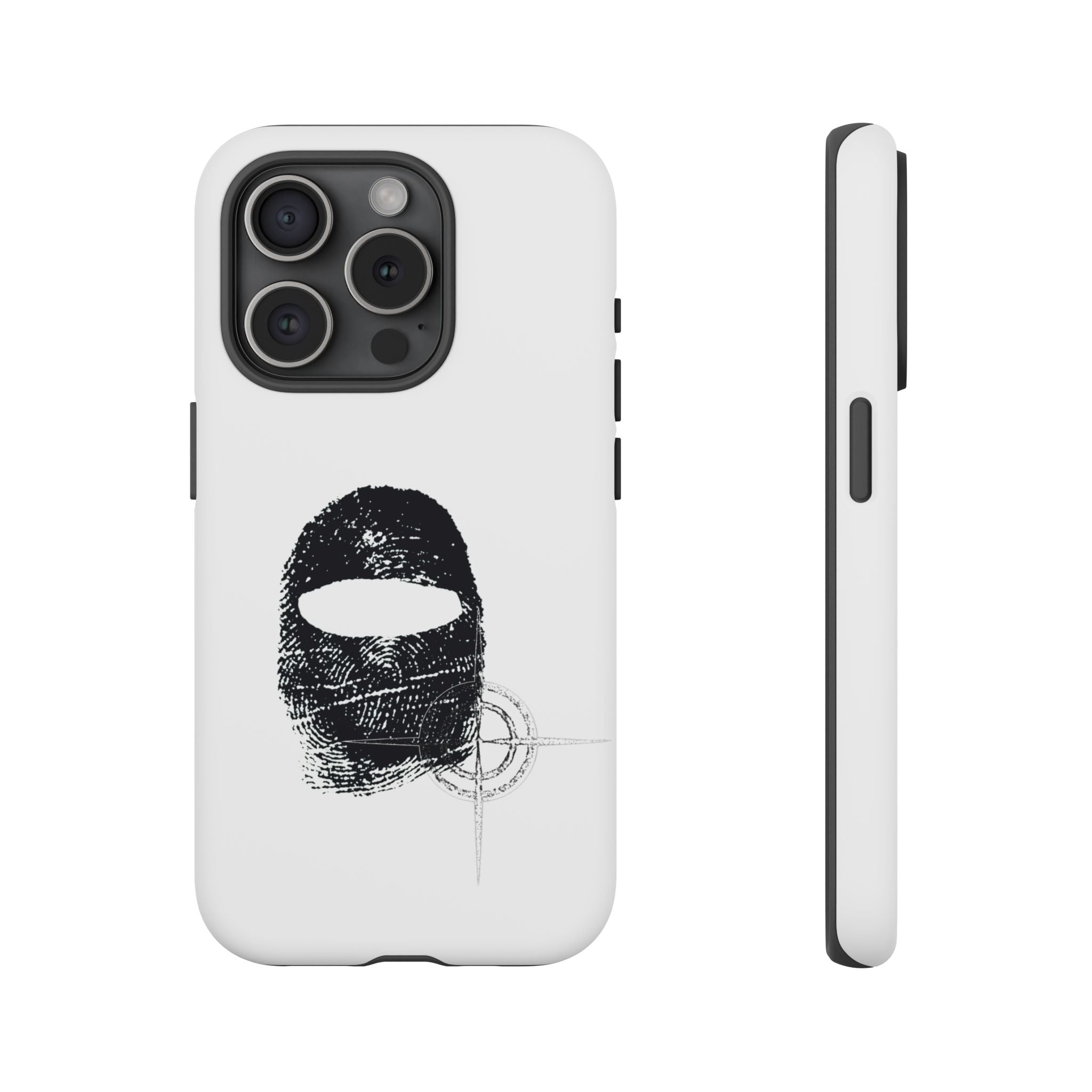 Phone Case — Black Balaclava Logo Tough Cases