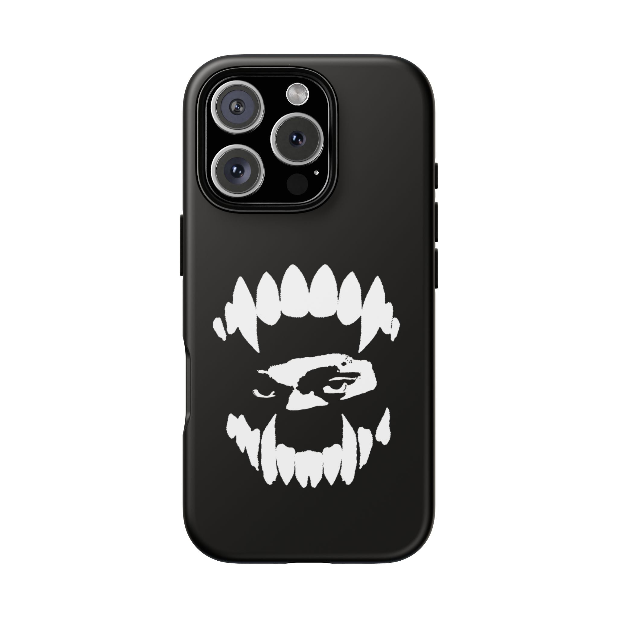 Ripped Skull Phone Case — Black Grunge Monster iPhone Case