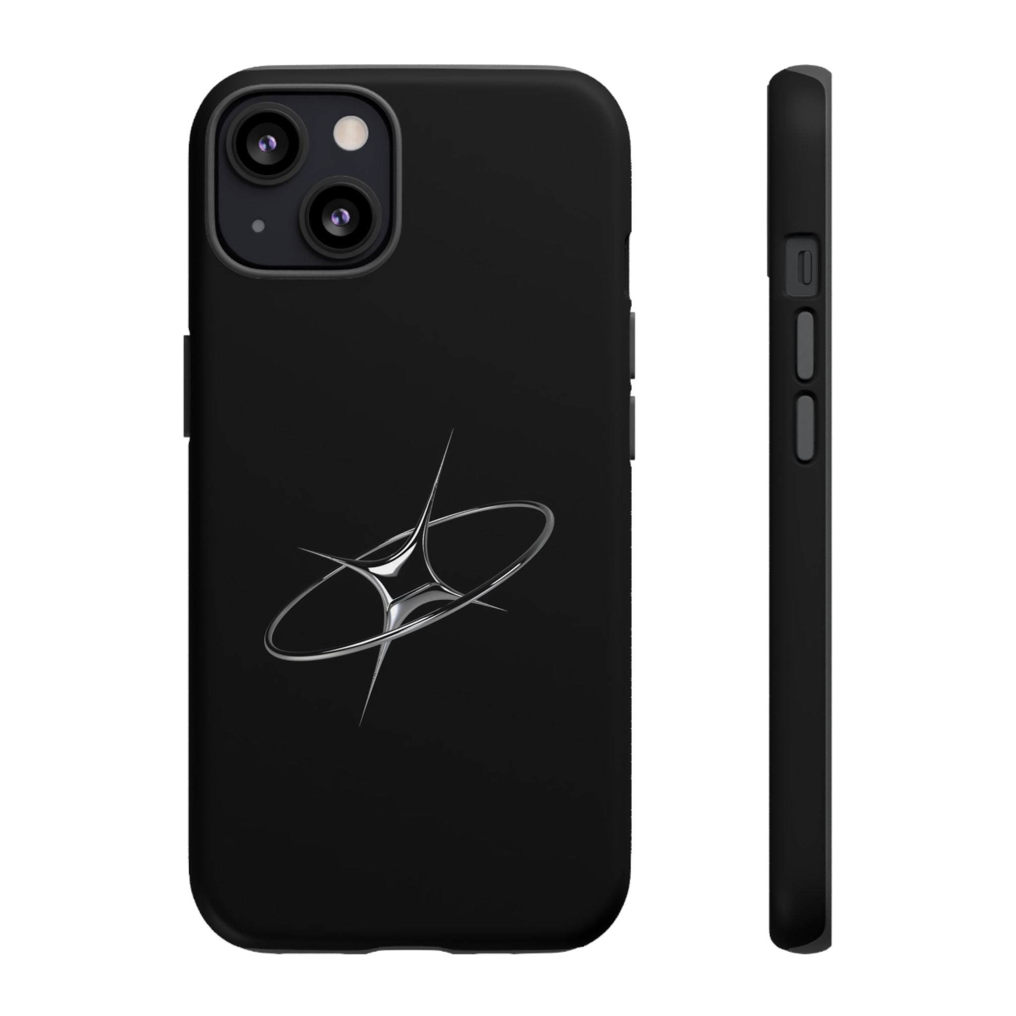 Phone Case — Minimal Silver Starburst Tough Case