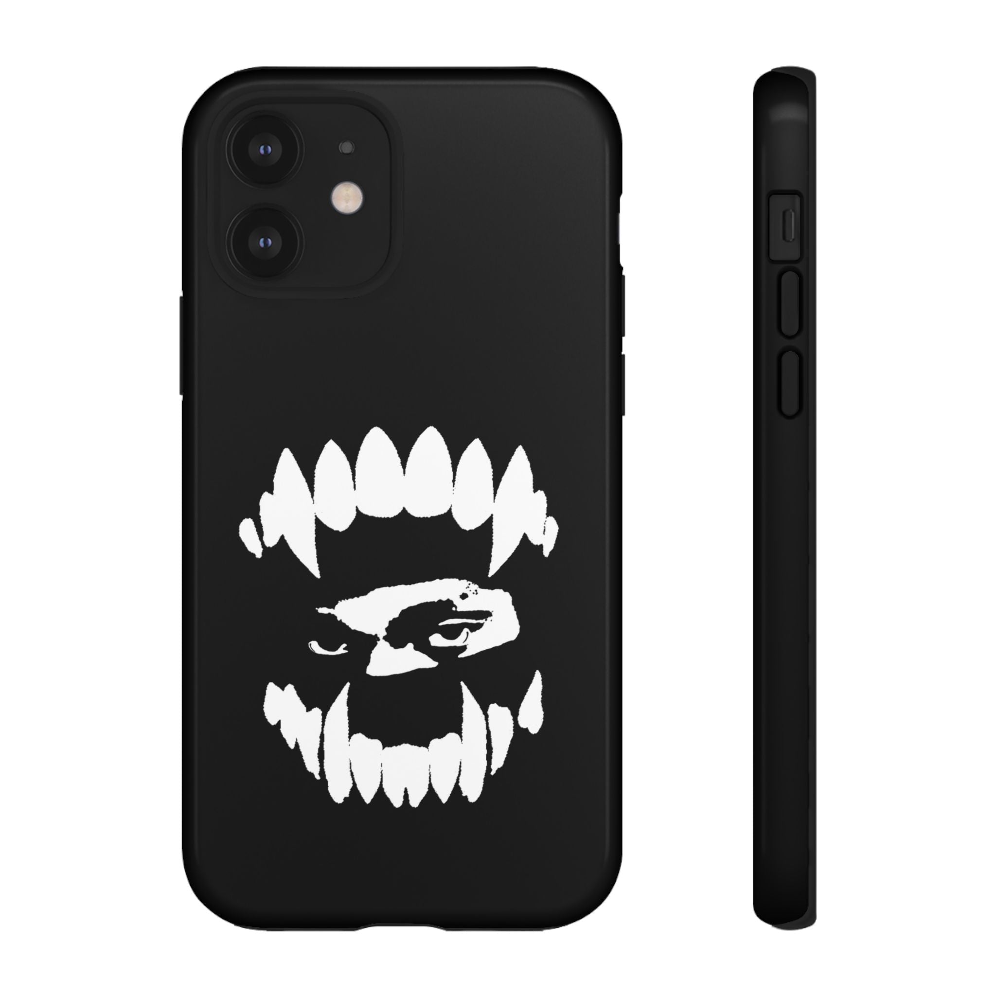 Ripped Skull Phone Case — Black Grunge Monster iPhone Case