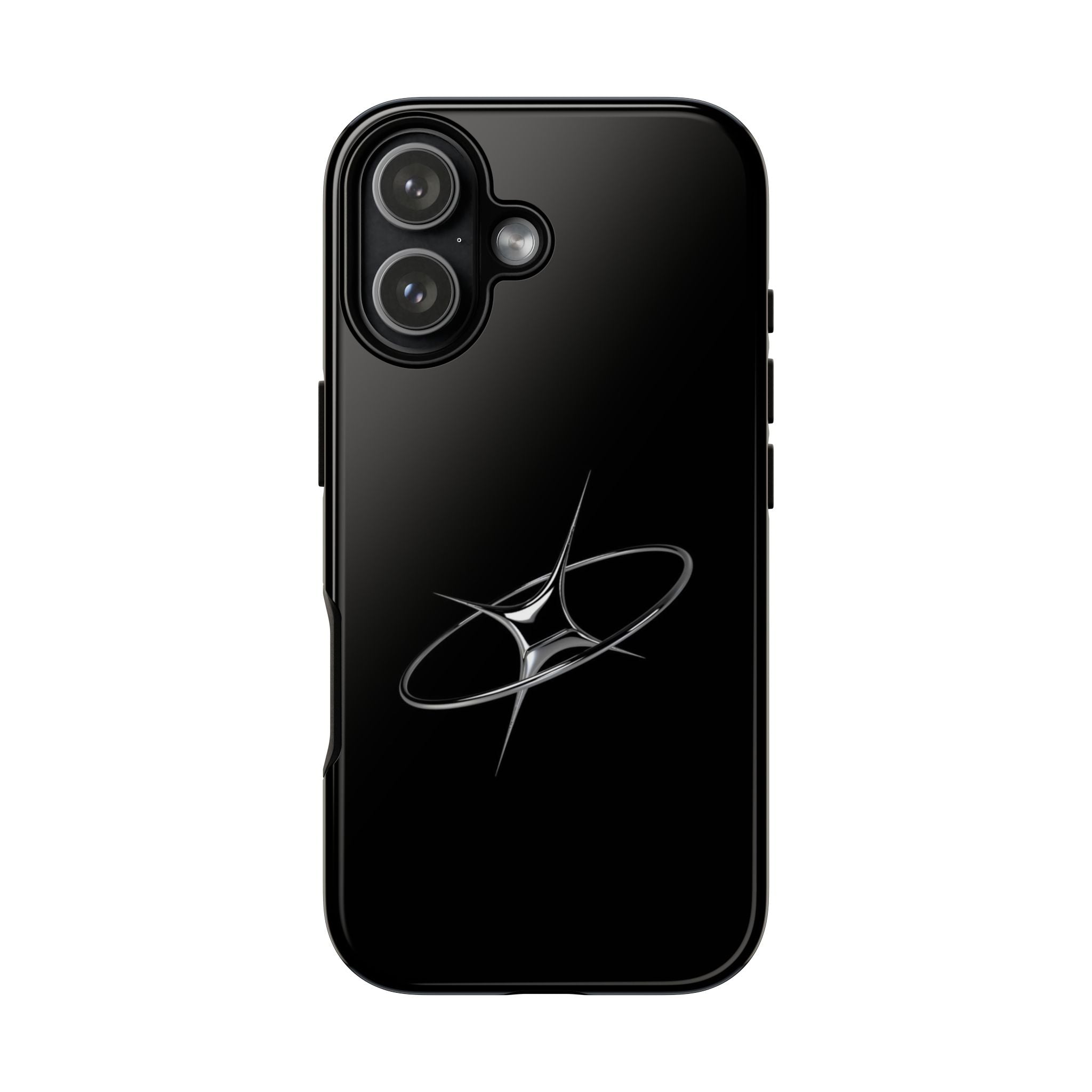 Phone Case — Minimal Silver Starburst Tough Case