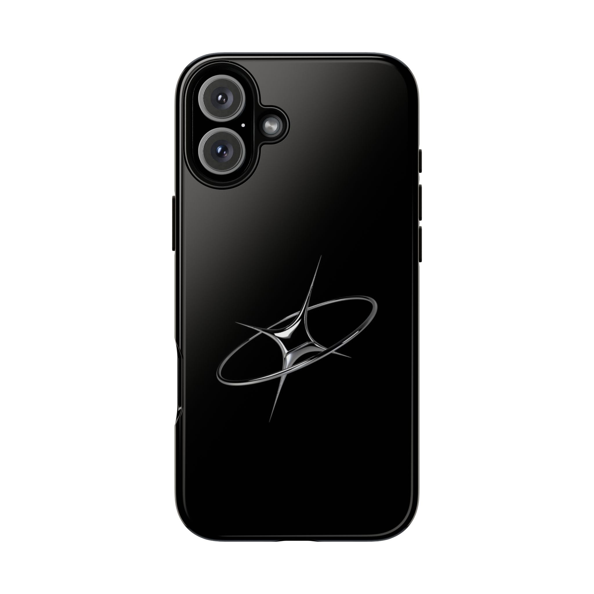Phone Case — Minimal Silver Starburst Tough Case