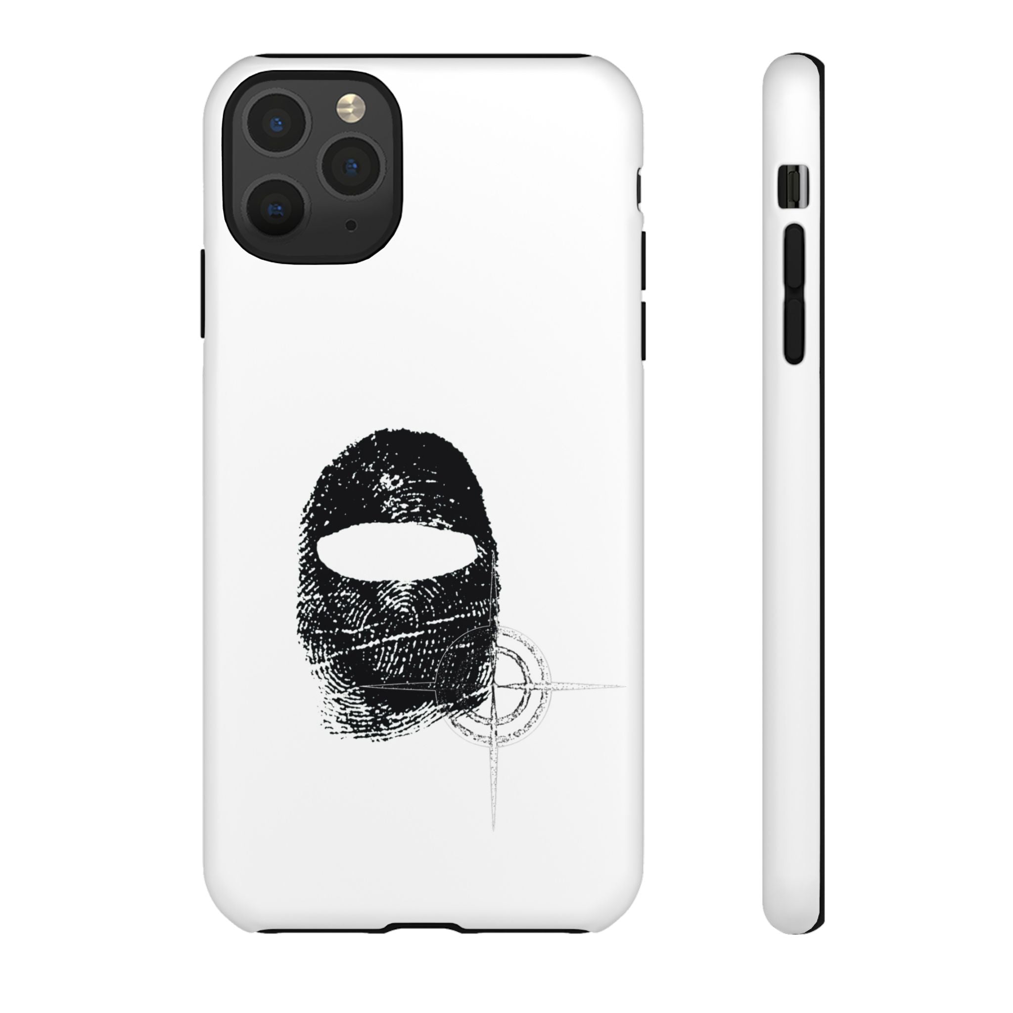 Phone Case — Black Balaclava Logo Tough Cases