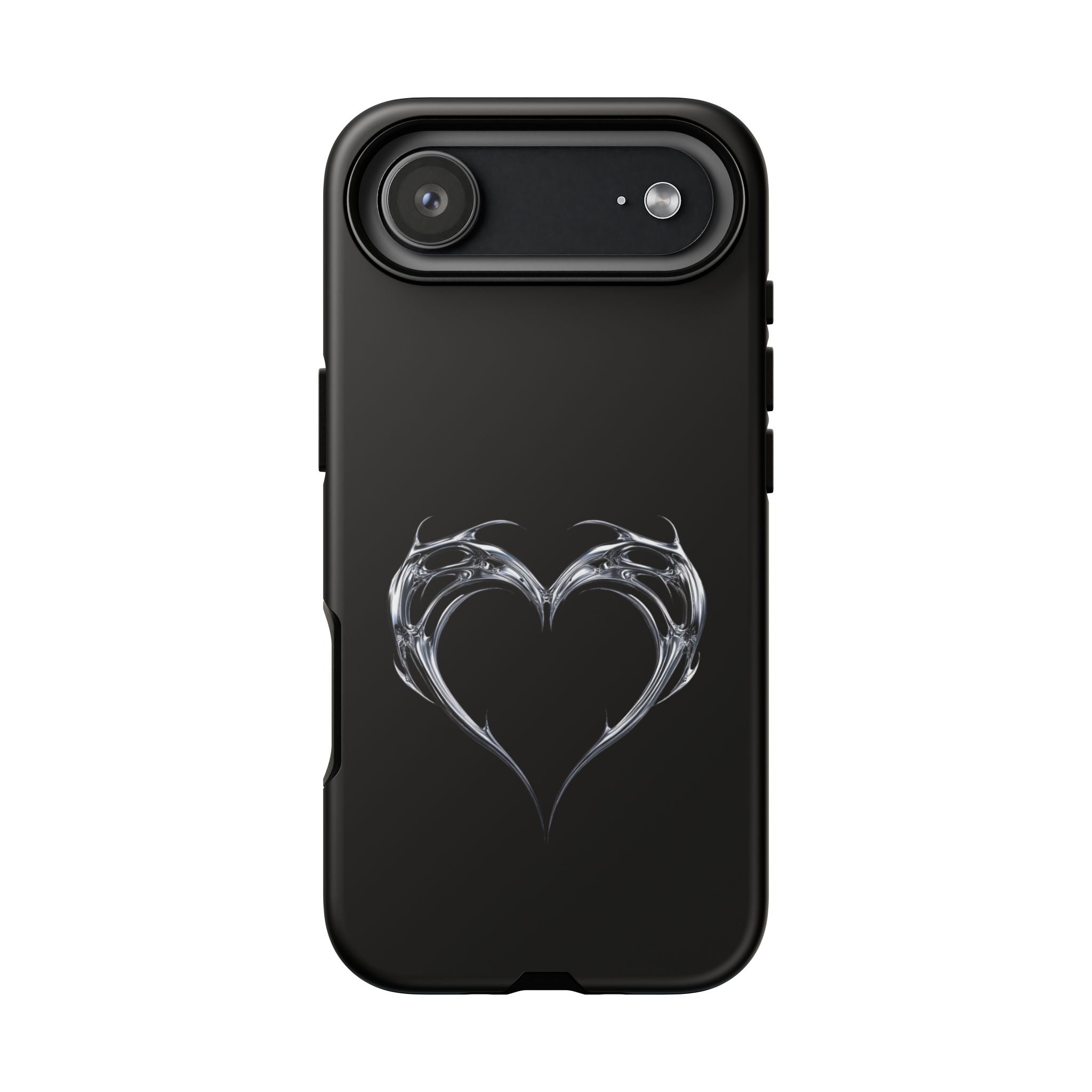 Tough Cases — Black Smoky Heart Phone Case