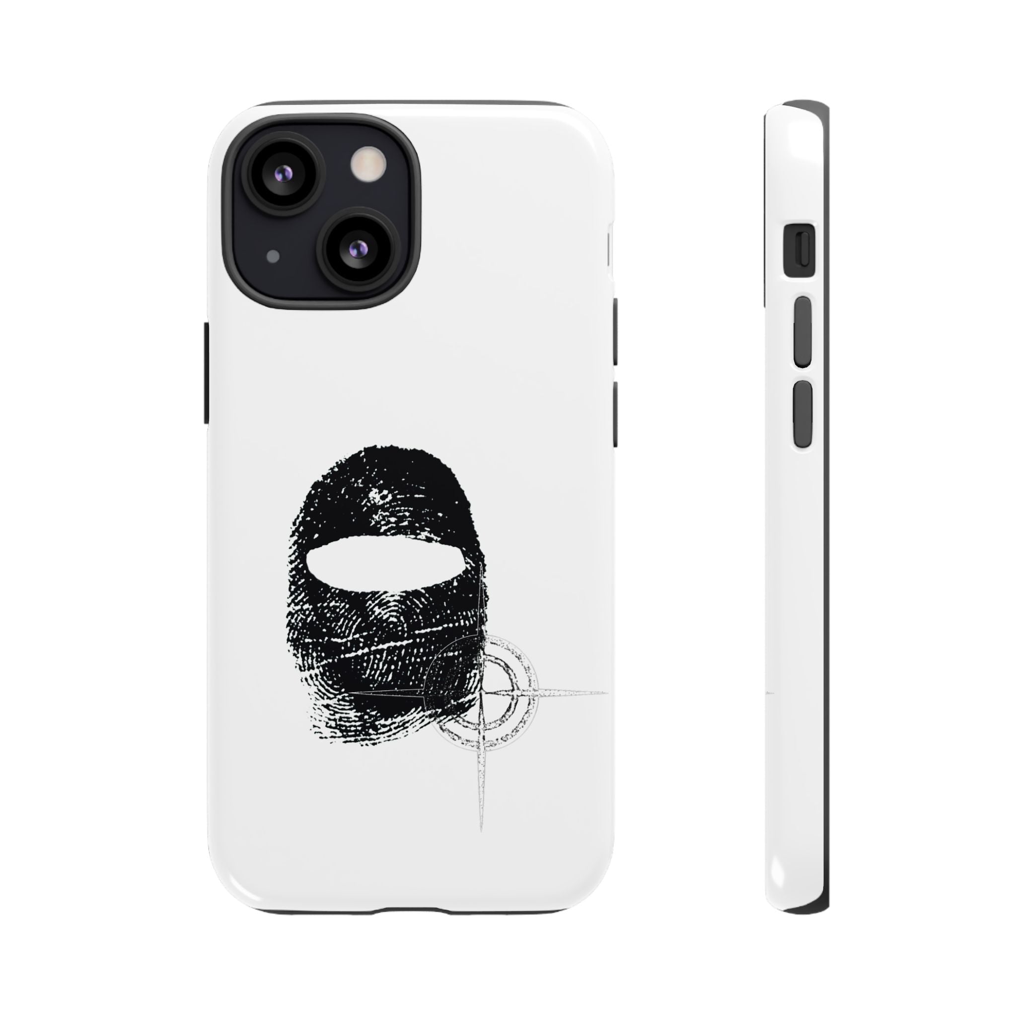 Phone Case — Black Balaclava Logo Tough Cases
