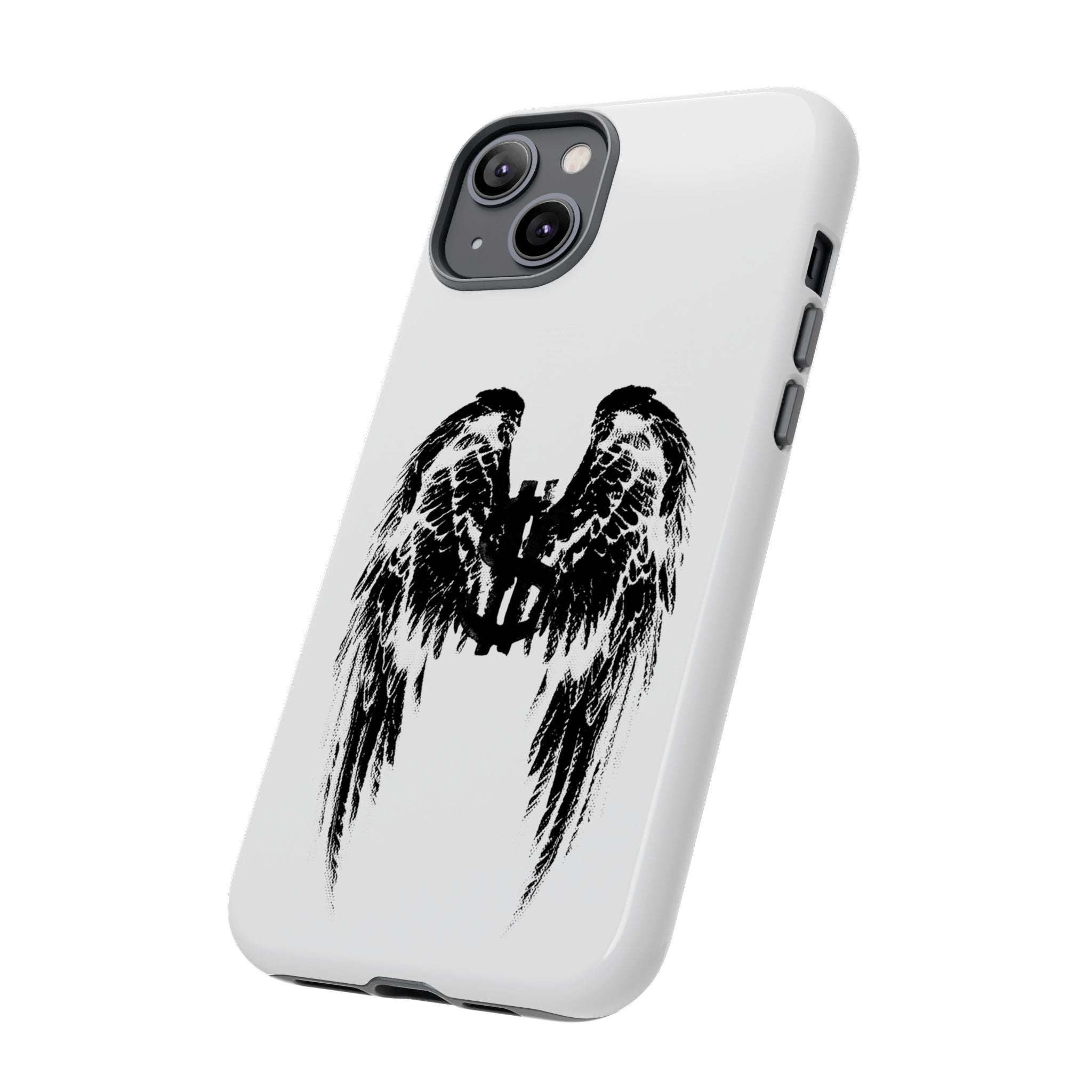 Phone Case — Grunge Angel Wings Tough Case