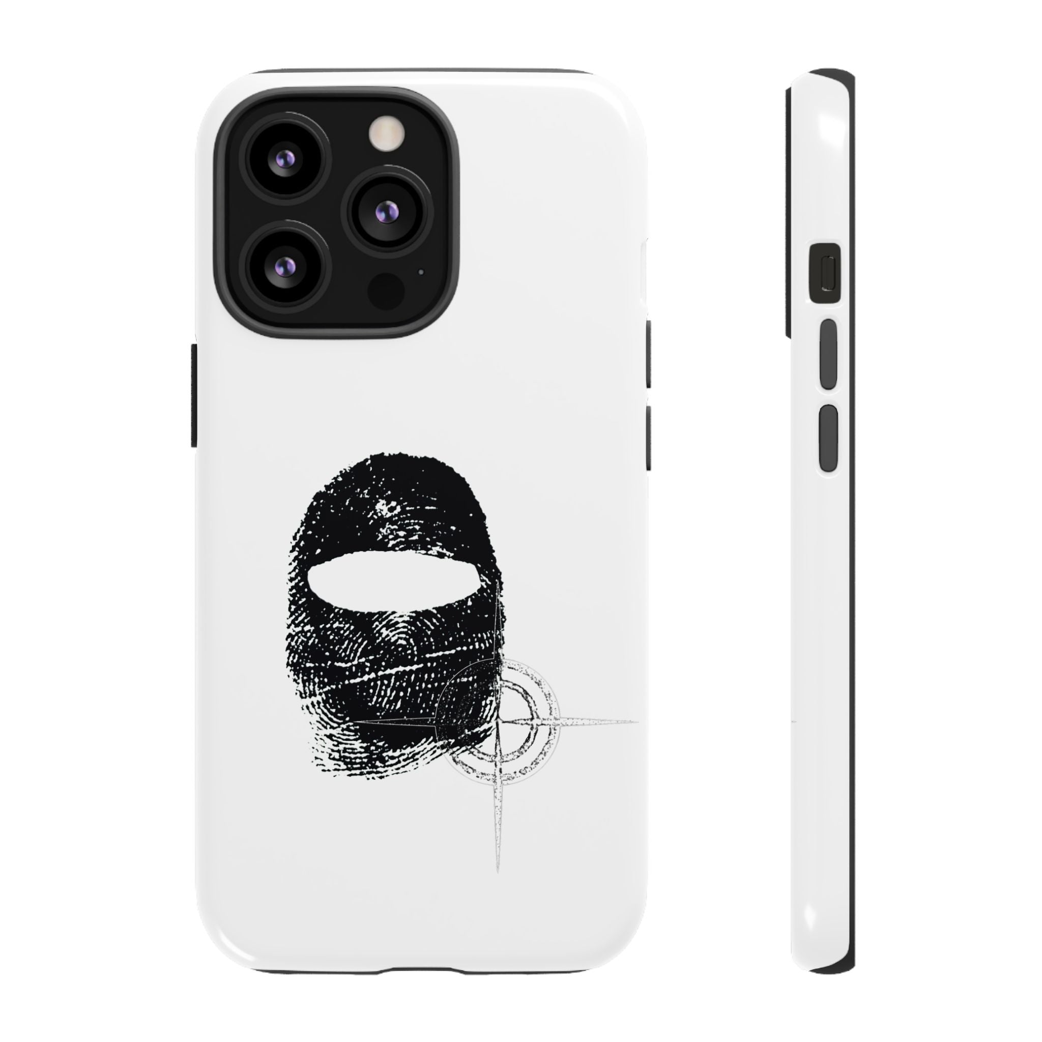 Phone Case — Black Balaclava Logo Tough Cases