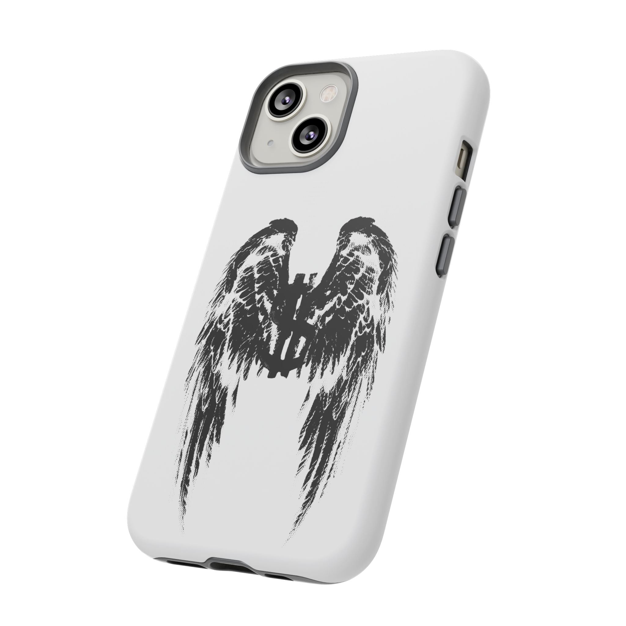 Phone Case — Grunge Angel Wings Tough Case