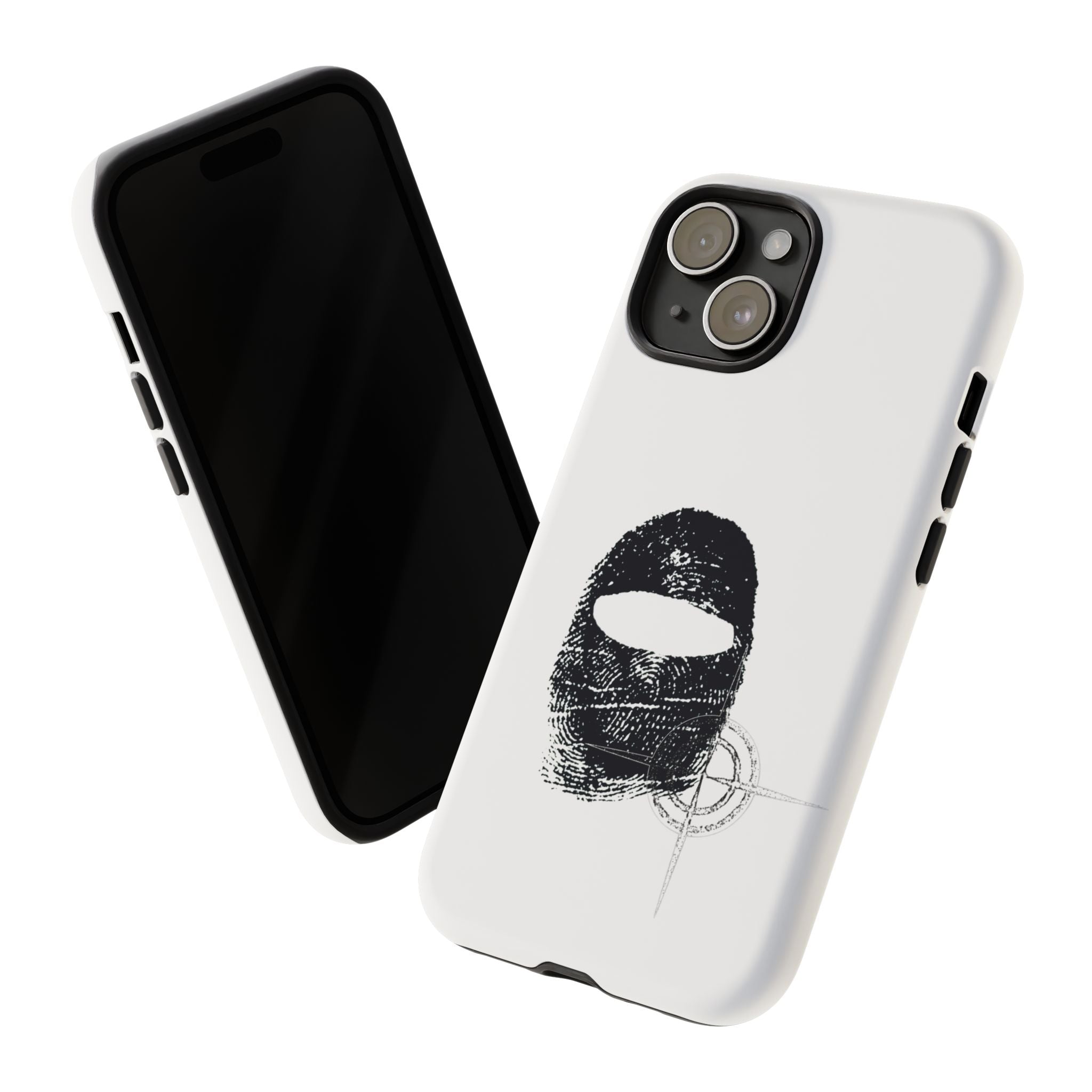 Phone Case — Black Balaclava Logo Tough Cases
