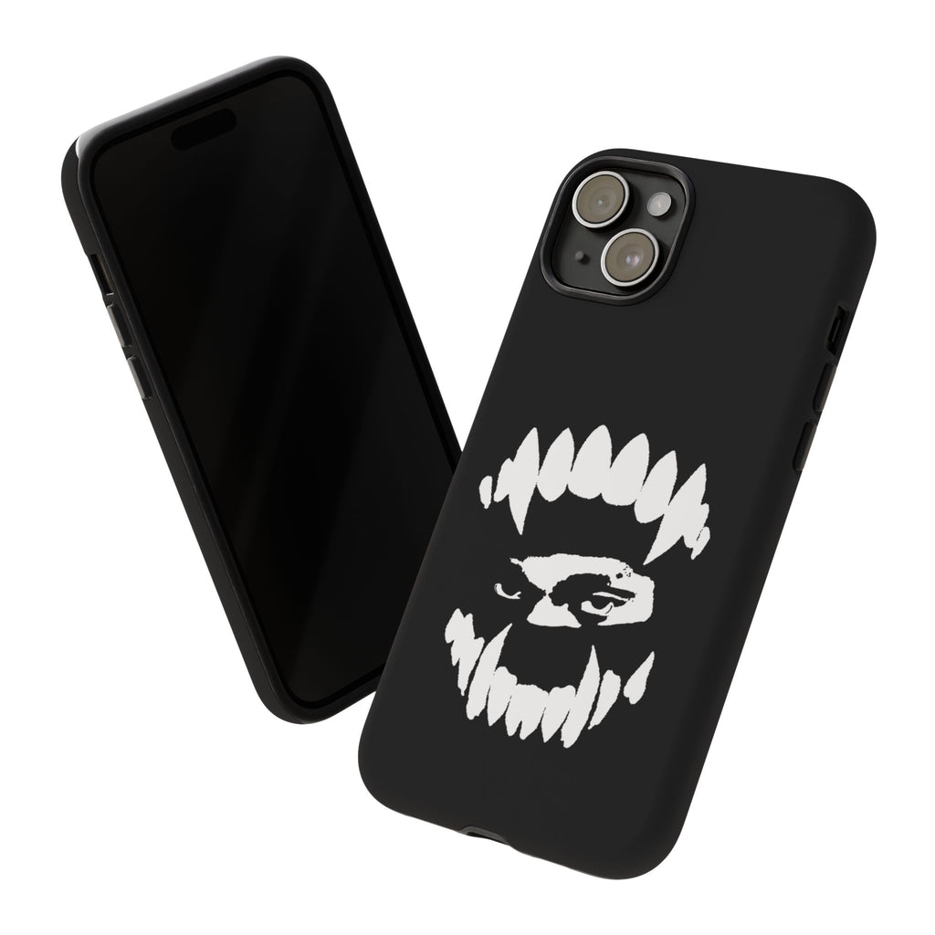 Ripped Skull Phone Case — Black Grunge Monster iPhone Case
