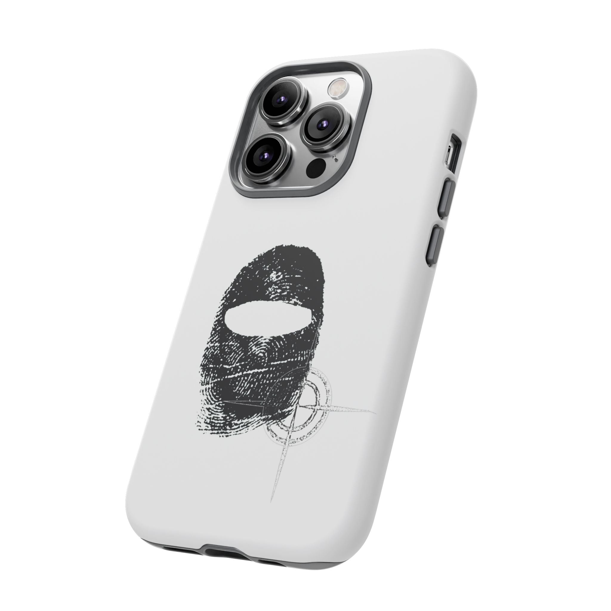 Phone Case — Black Balaclava Logo Tough Cases