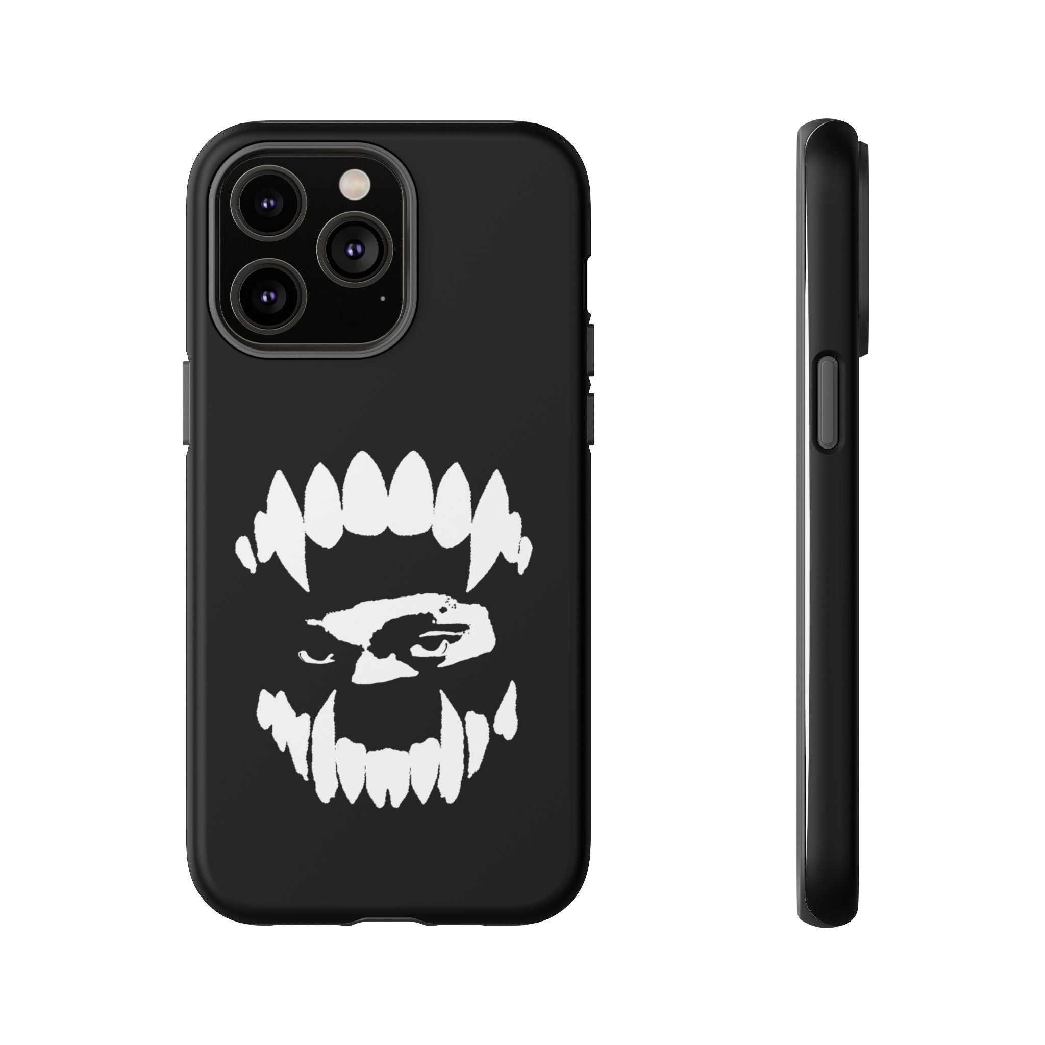 Ripped Skull Phone Case — Black Grunge Monster iPhone Case
