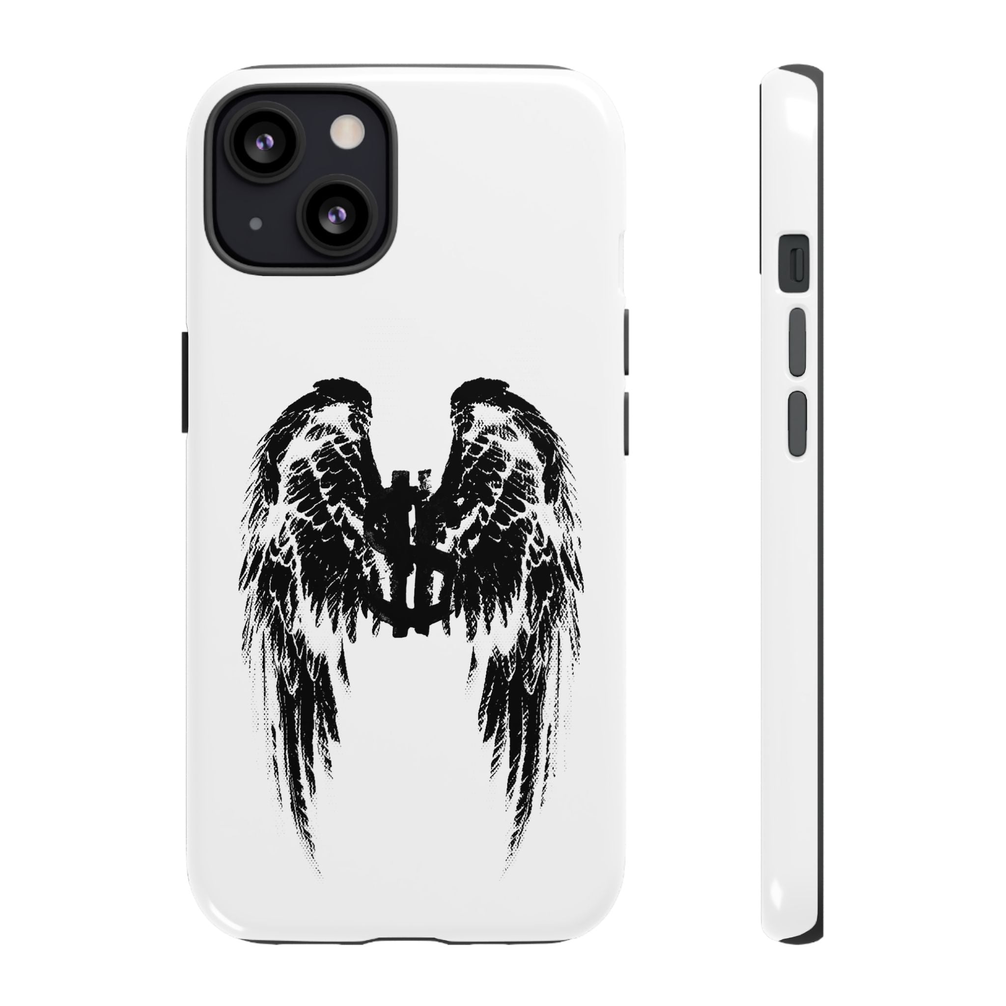 Phone Case — Grunge Angel Wings Tough Case