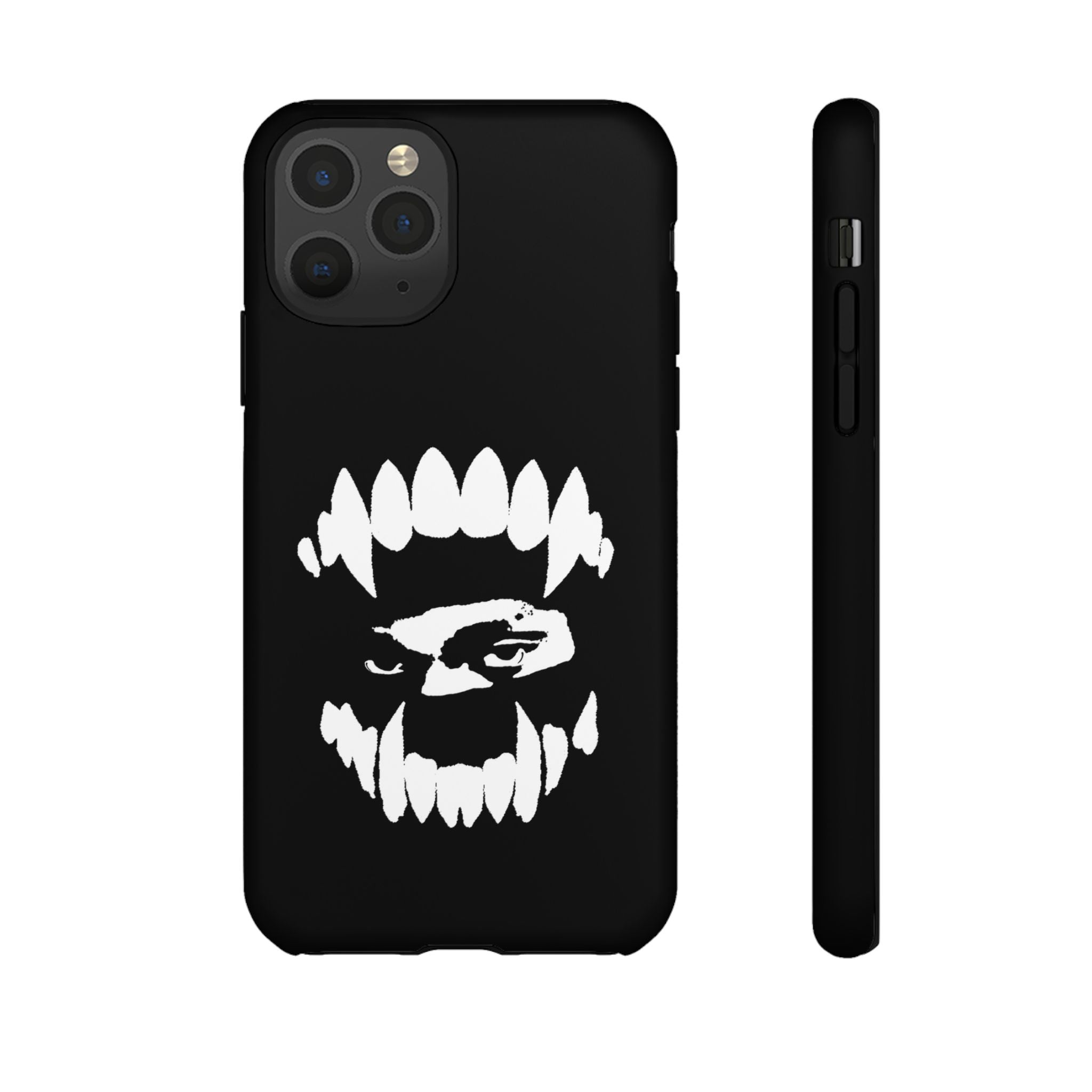 Ripped Skull Phone Case — Black Grunge Monster iPhone Case