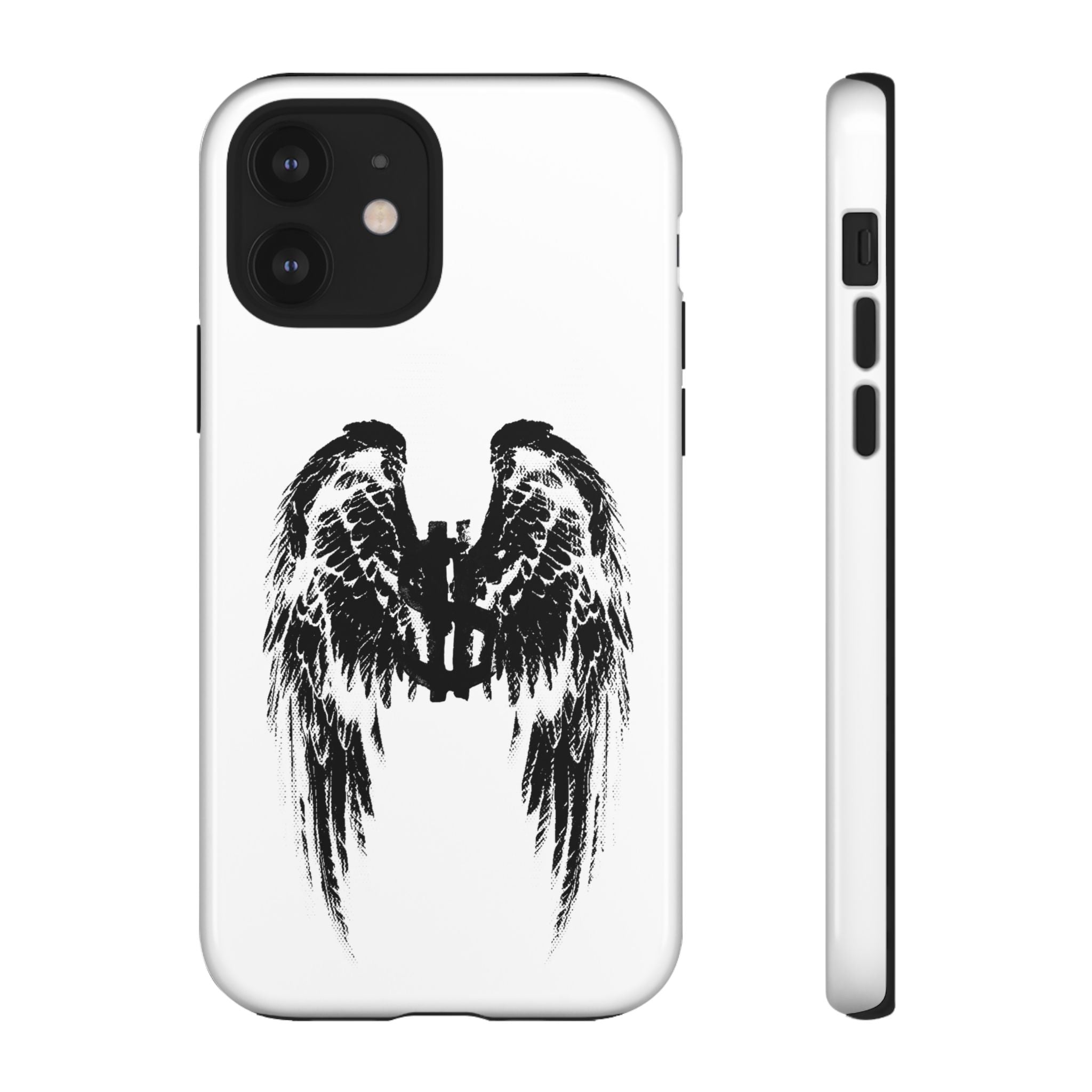 Phone Case — Grunge Angel Wings Tough Case