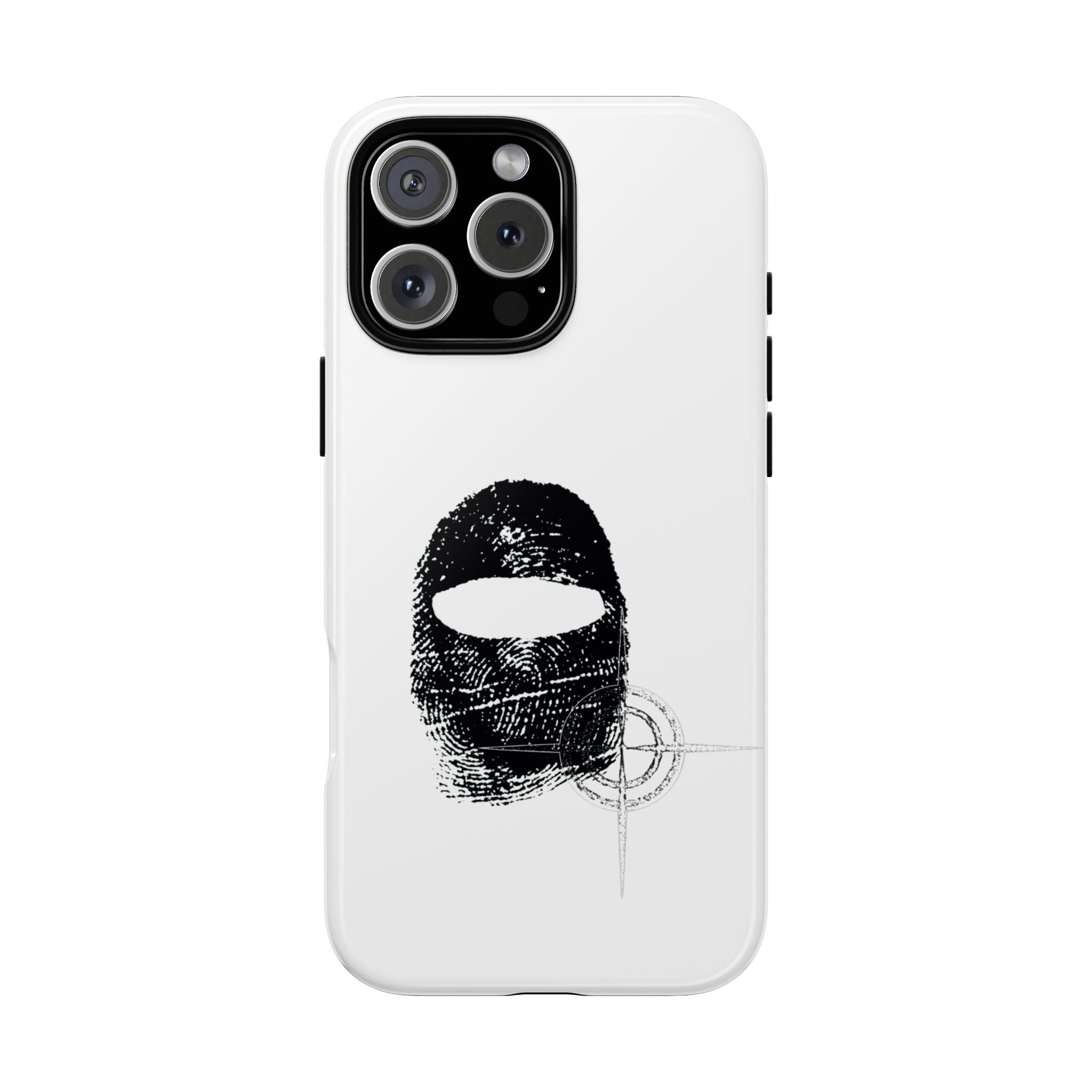Phone Case — Black Balaclava Logo Tough Cases