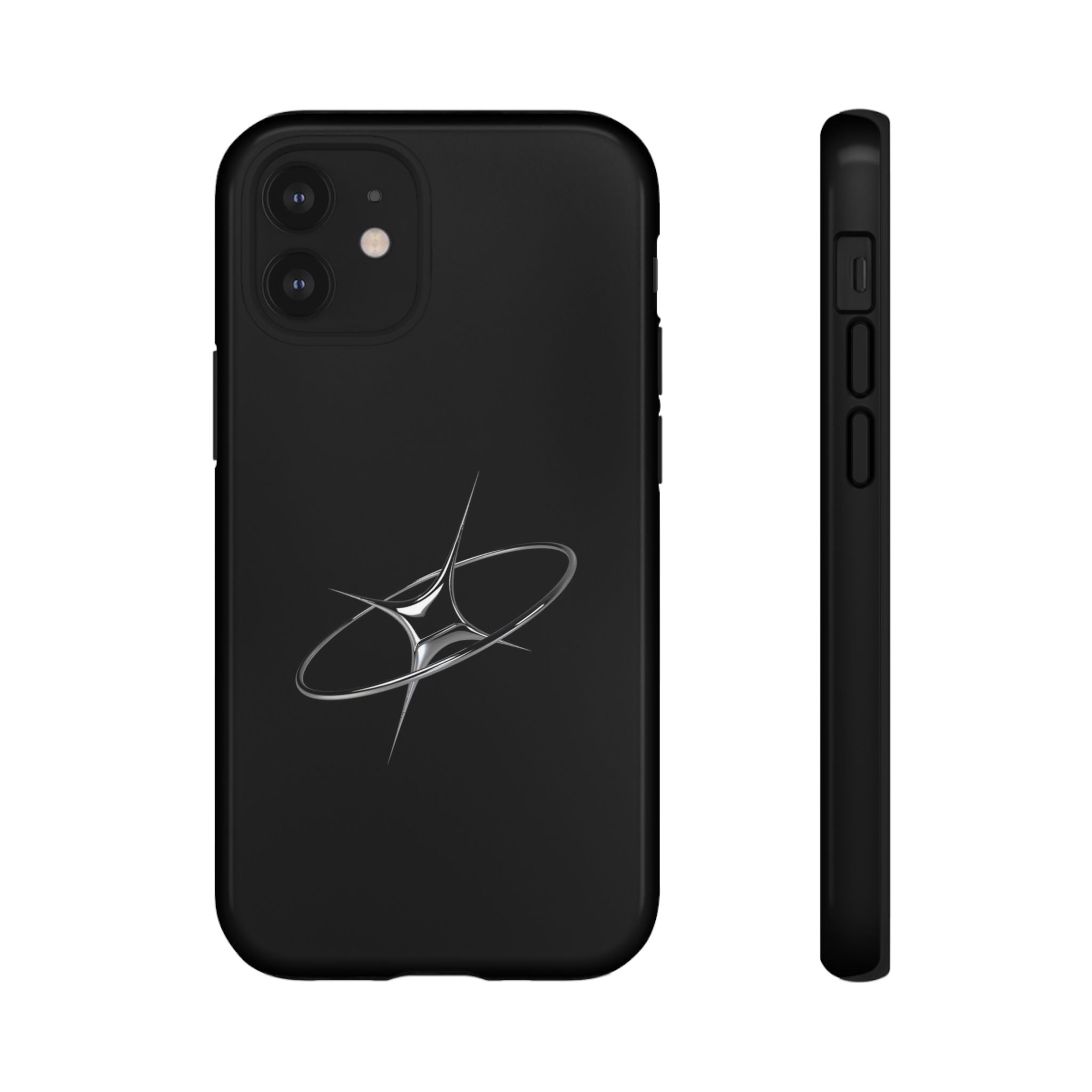 Phone Case — Minimal Silver Starburst Tough Case