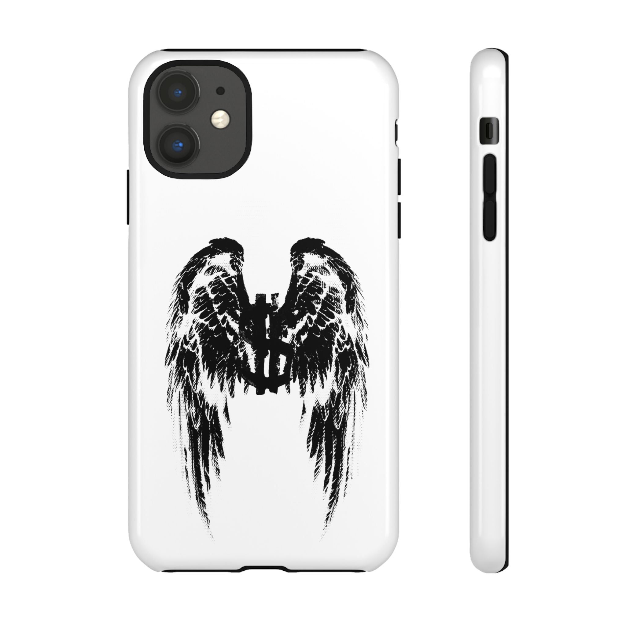 Phone Case — Grunge Angel Wings Tough Case
