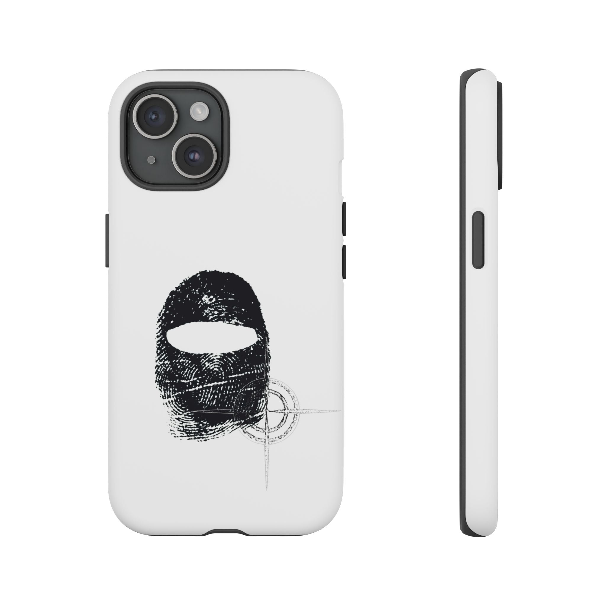 Phone Case — Black Balaclava Logo Tough Cases