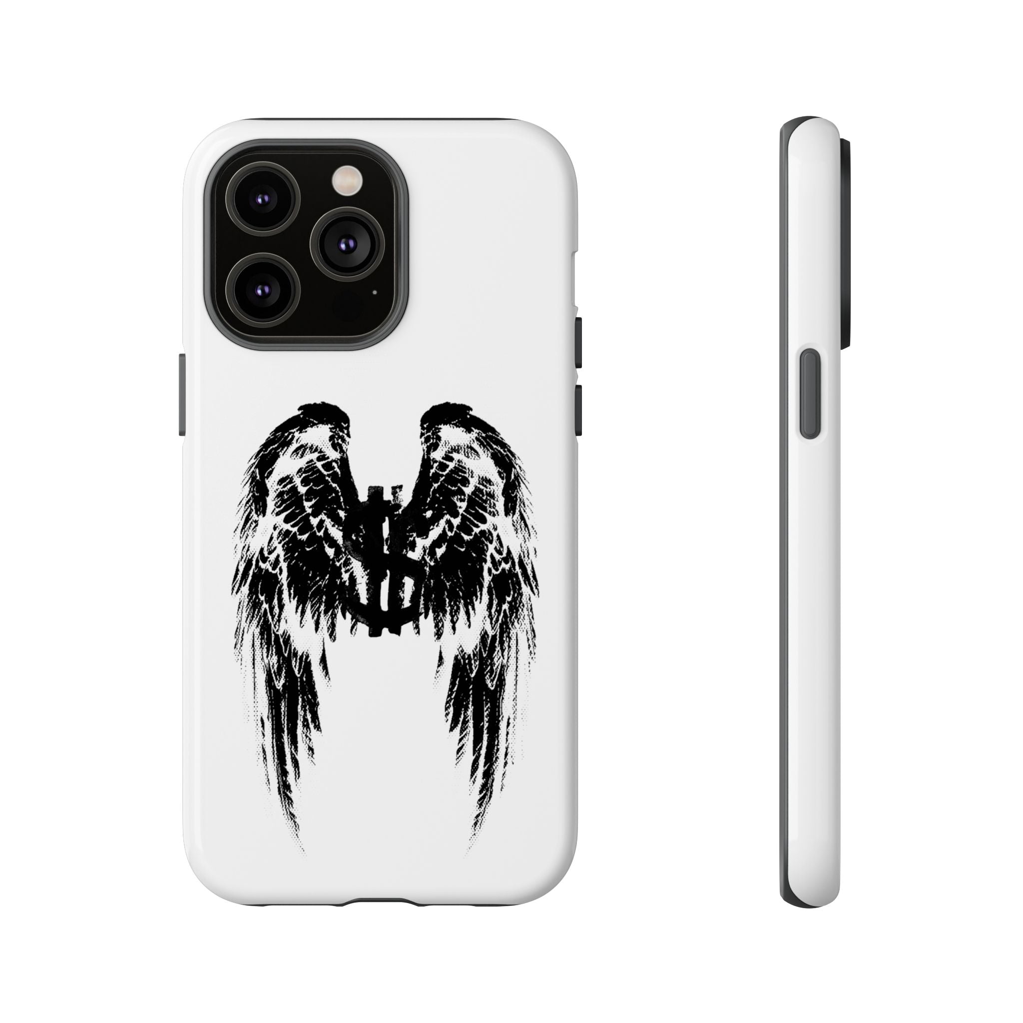 Phone Case — Grunge Angel Wings Tough Case