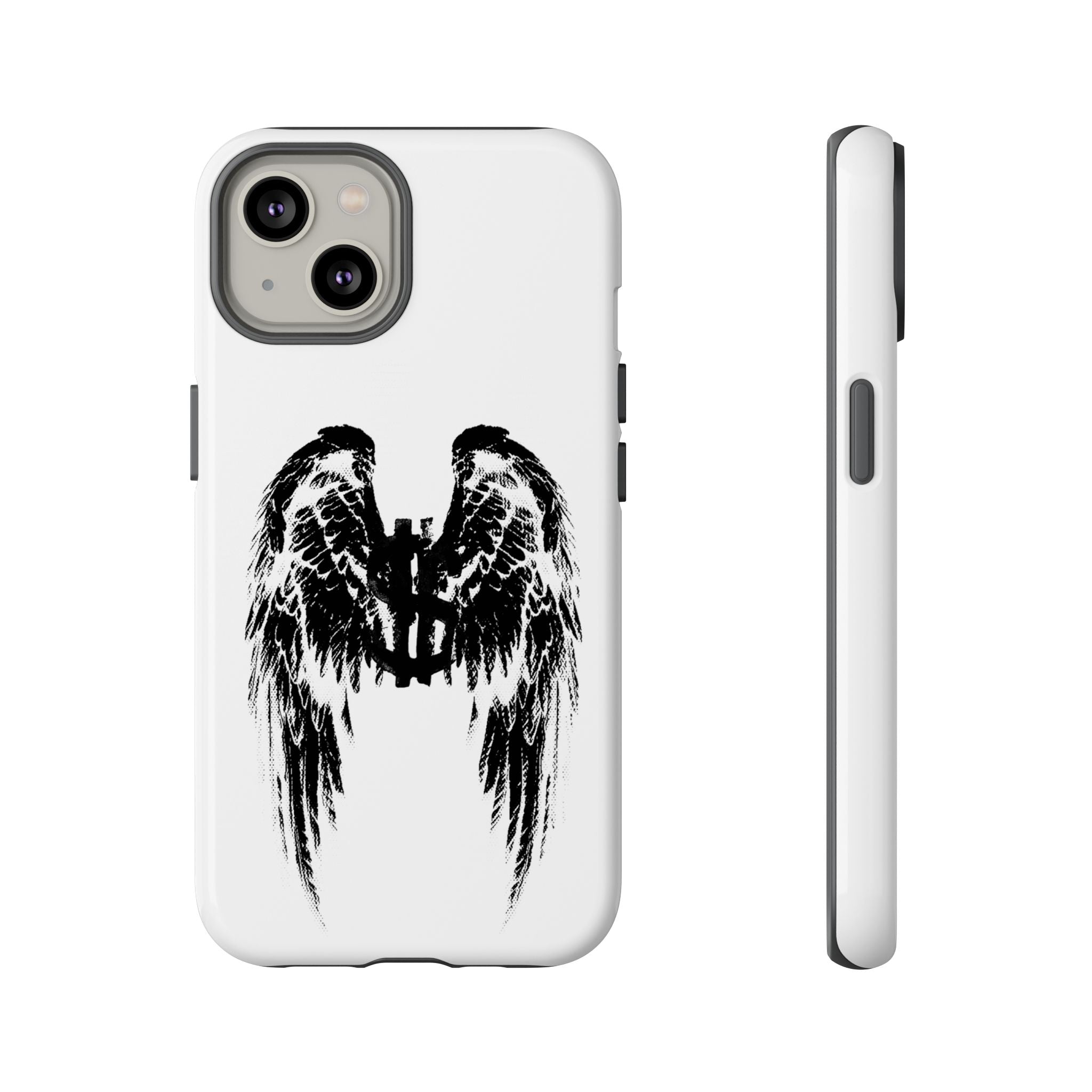 Phone Case — Grunge Angel Wings Tough Case