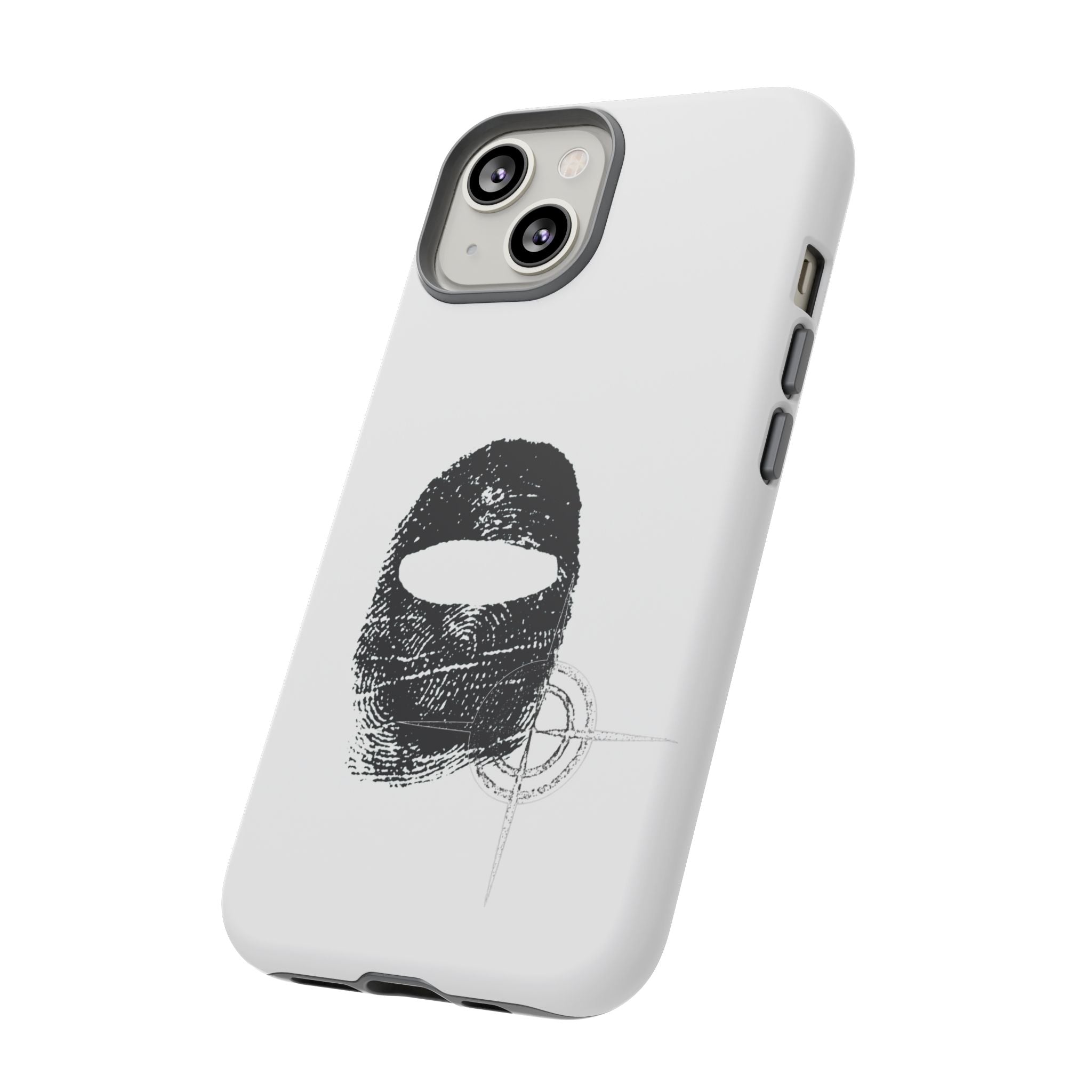 Phone Case — Black Balaclava Logo Tough Cases