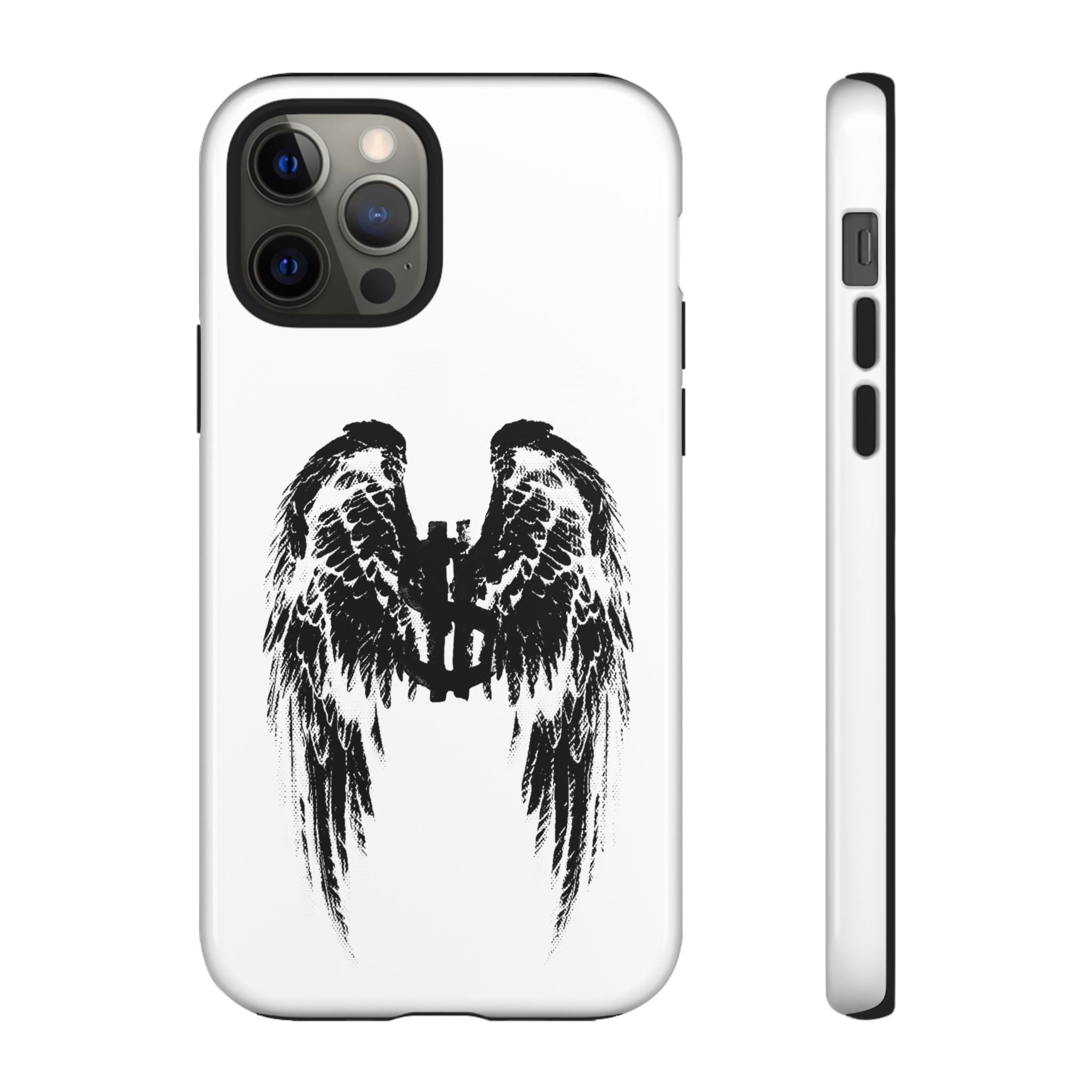 Phone Case — Grunge Angel Wings Tough Case