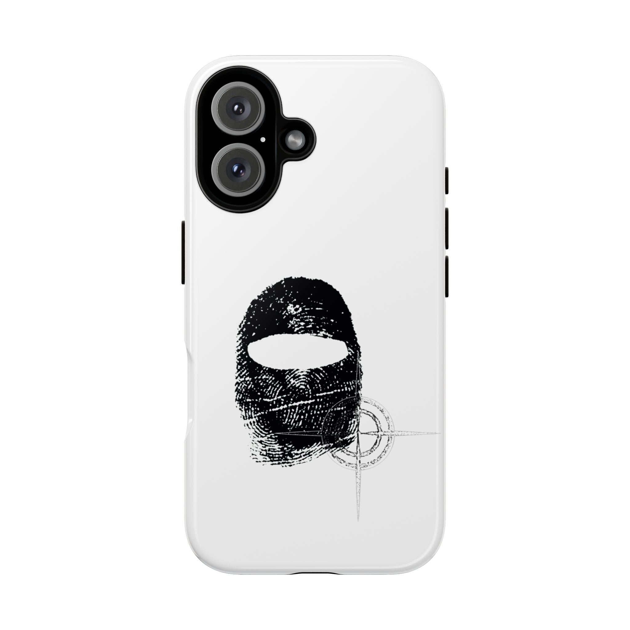 Phone Case — Black Balaclava Logo Tough Cases