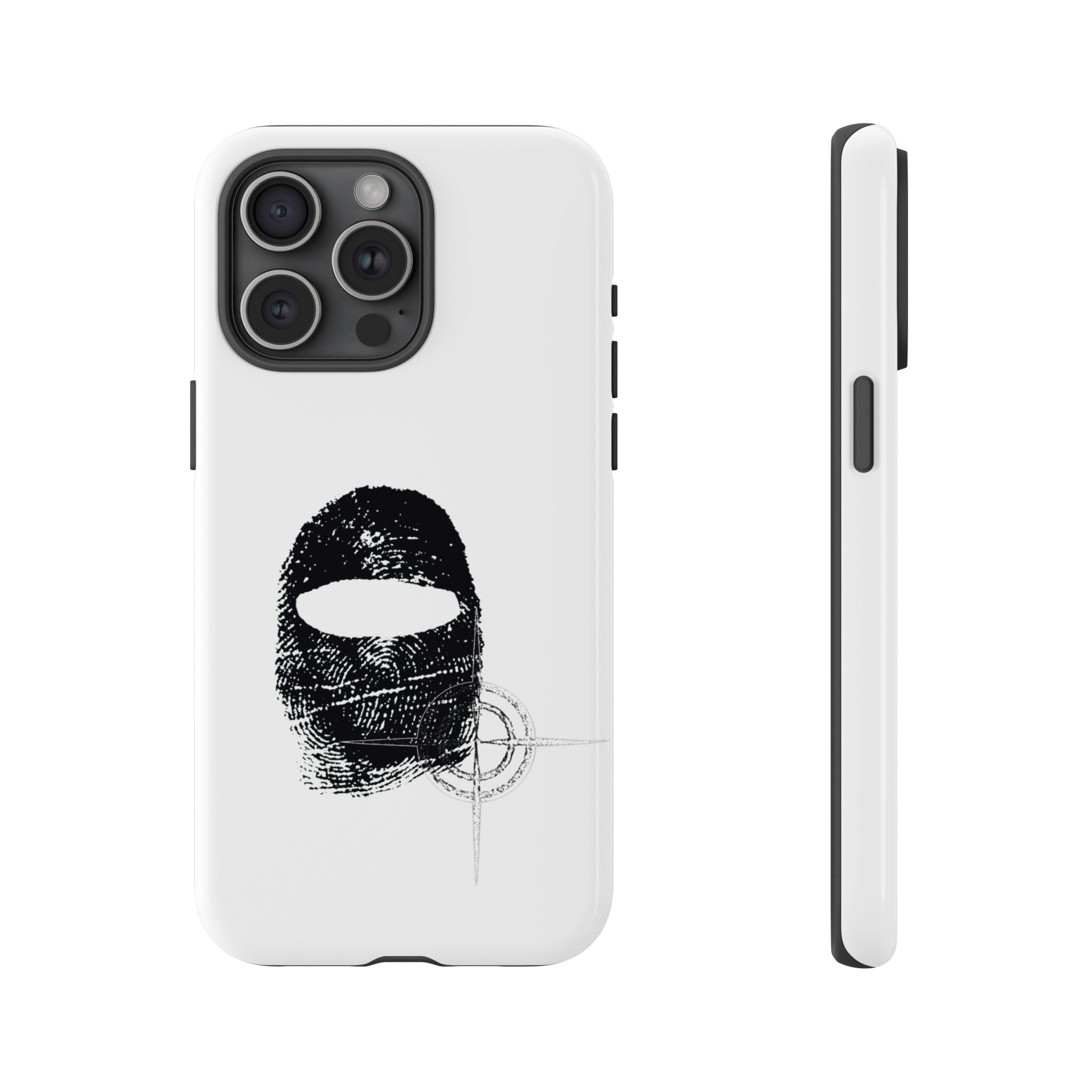 Phone Case — Black Balaclava Logo Tough Cases