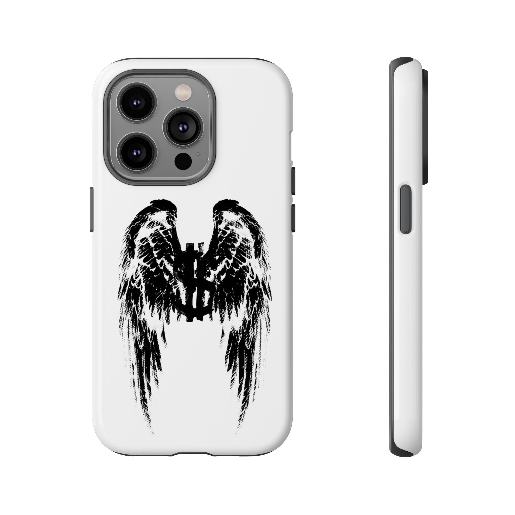 Phone Case — Grunge Angel Wings Tough Case