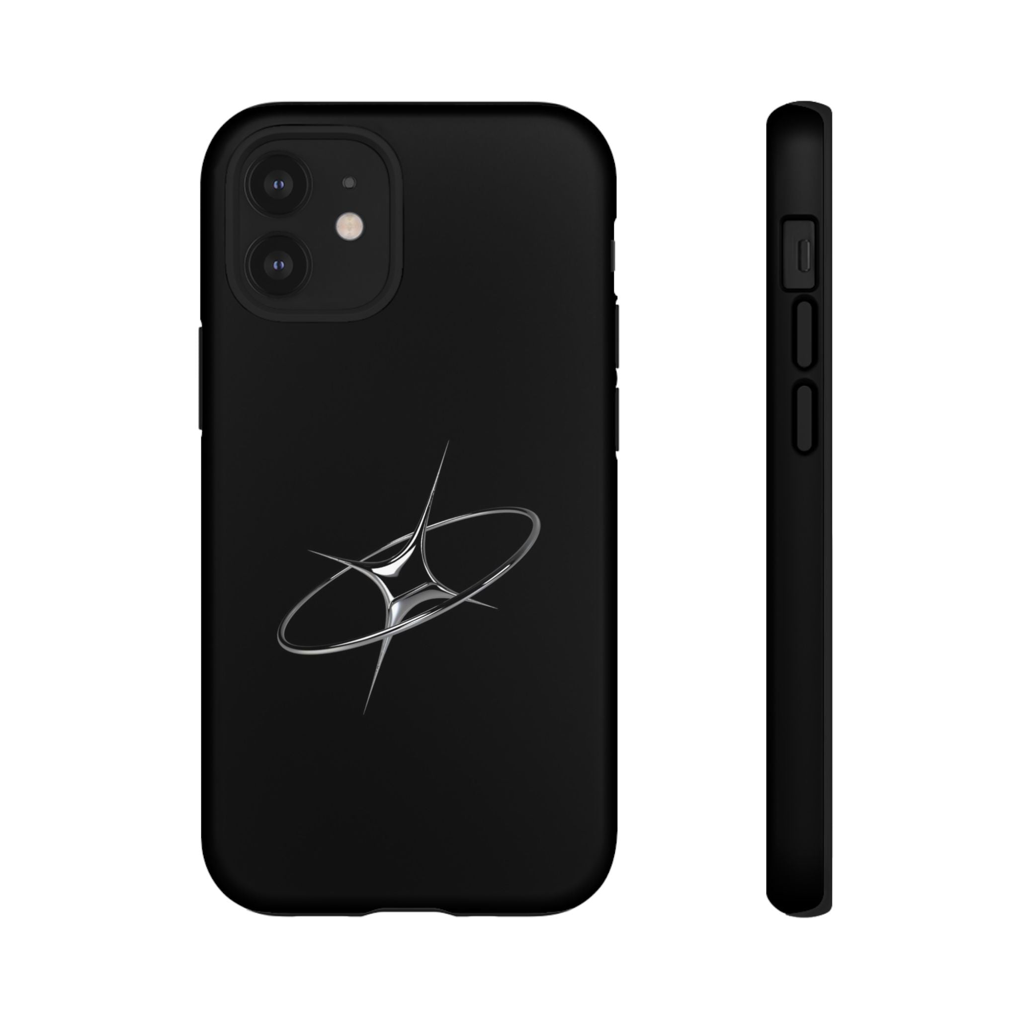 Phone Case — Minimal Silver Starburst Tough Case