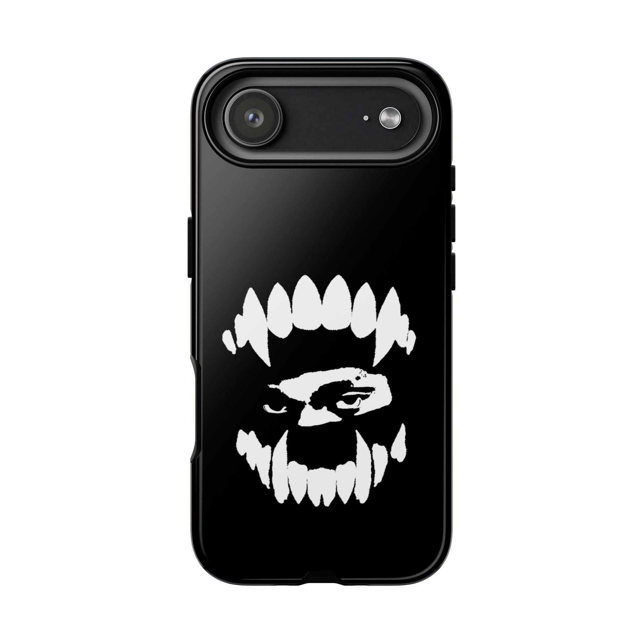 Ripped Skull Phone Case — Black Grunge Monster iPhone Case