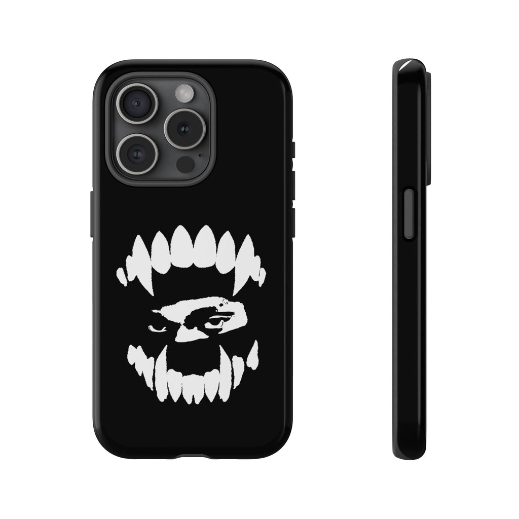 Ripped Skull Phone Case — Black Grunge Monster iPhone Case