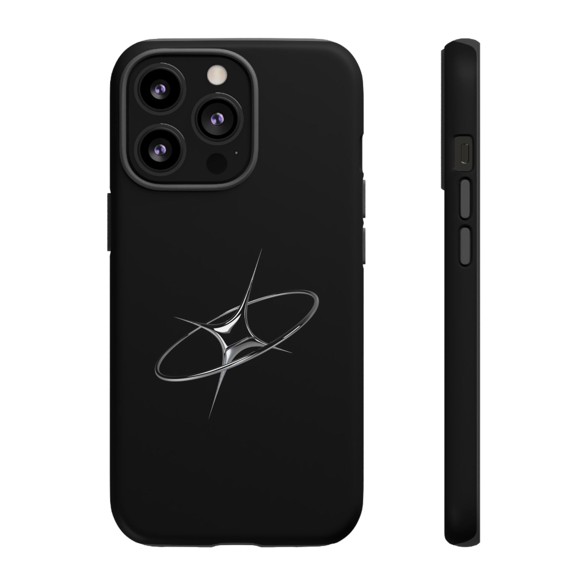 Phone Case — Minimal Silver Starburst Tough Case