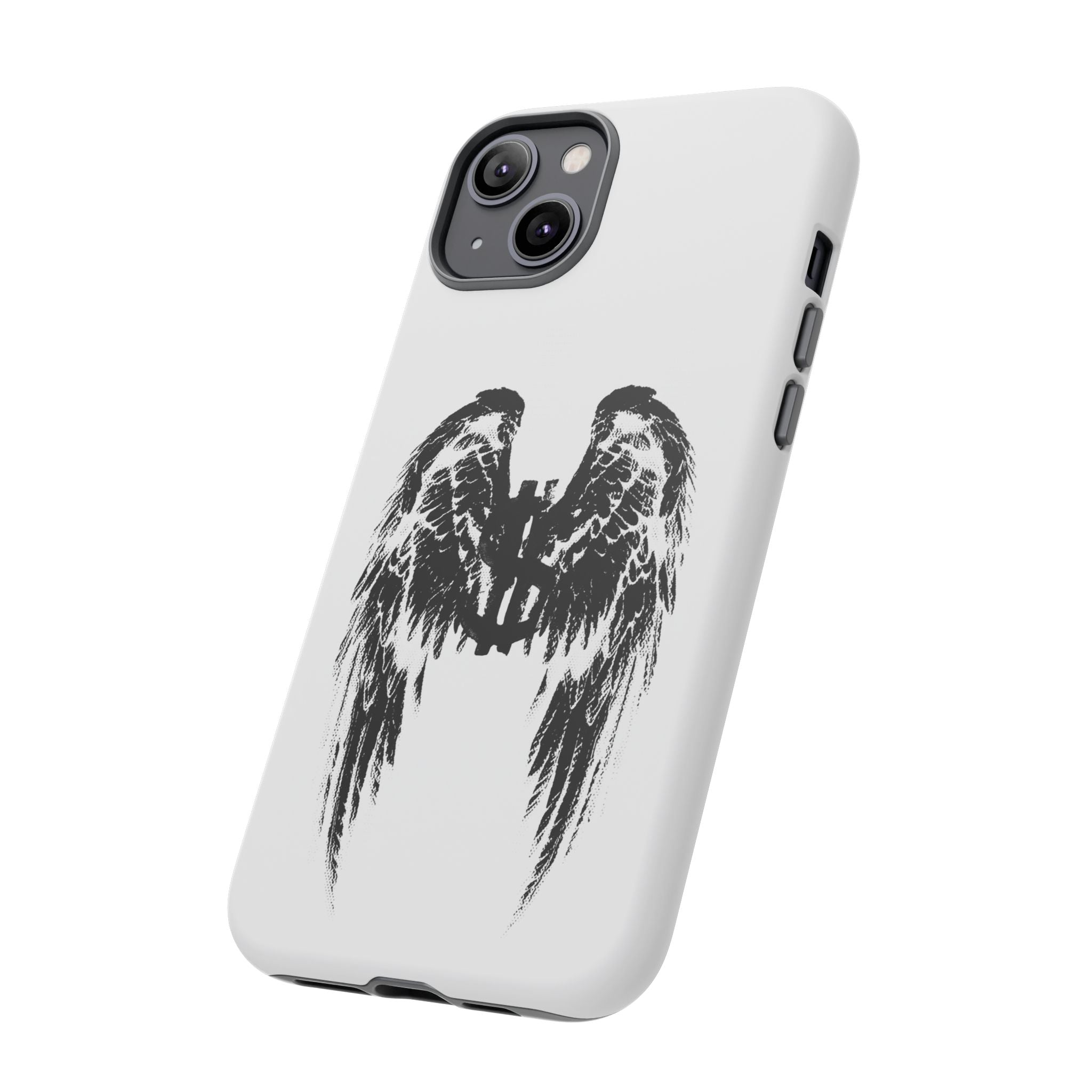 Phone Case — Grunge Angel Wings Tough Case