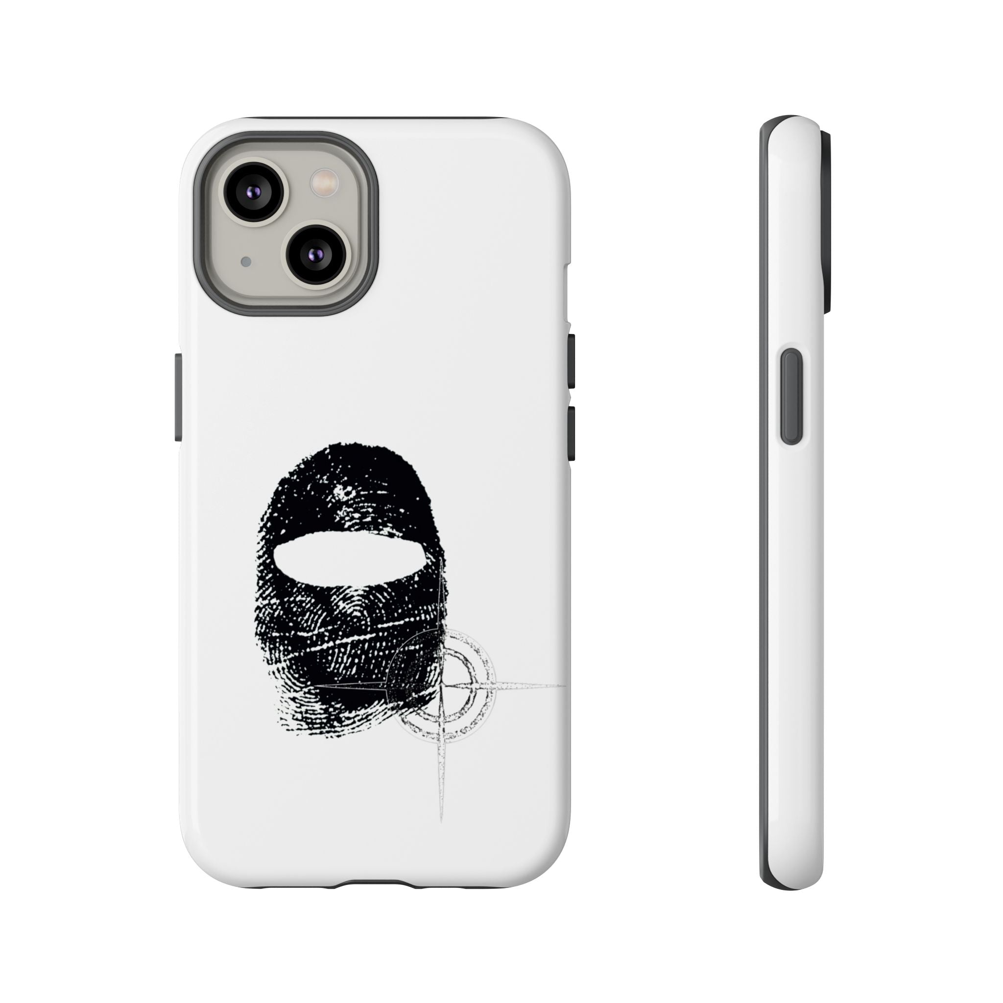 Phone Case — Black Balaclava Logo Tough Cases