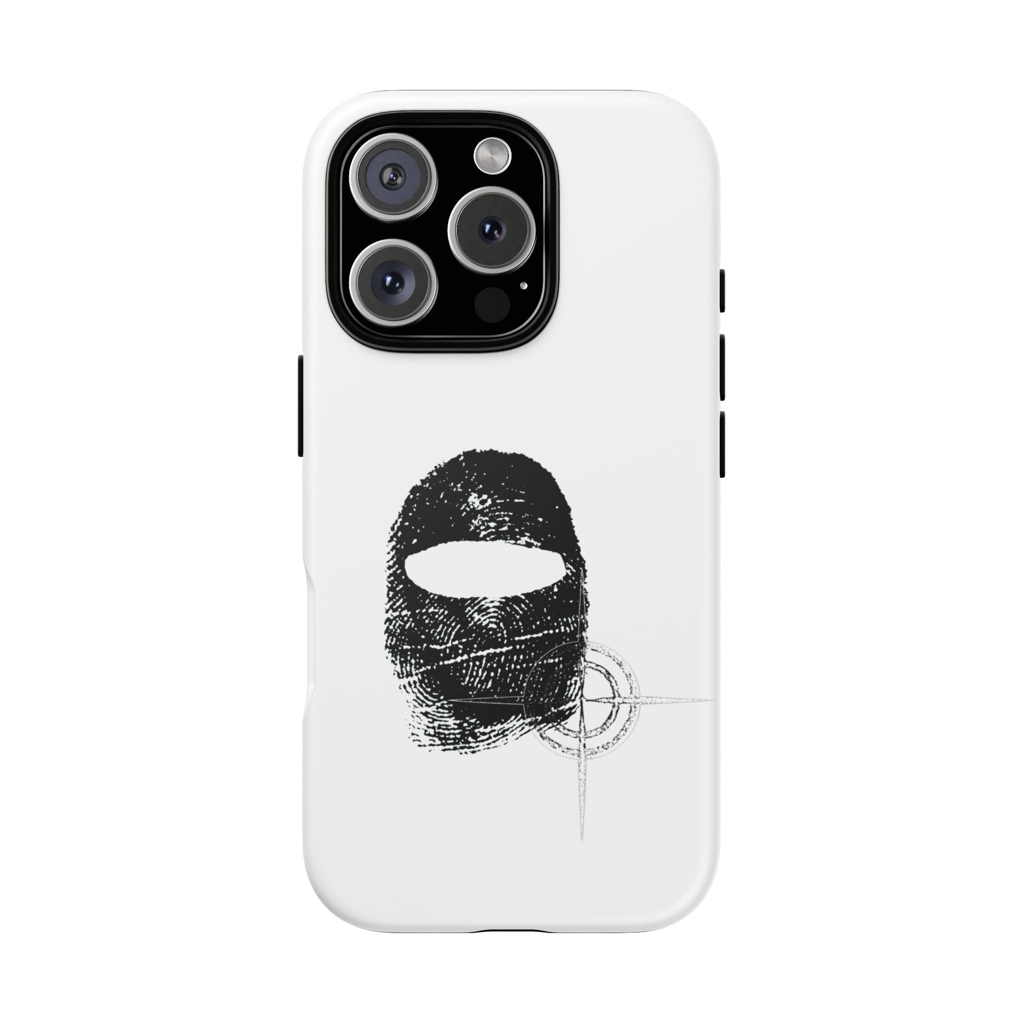 Phone Case — Black Balaclava Logo Tough Cases