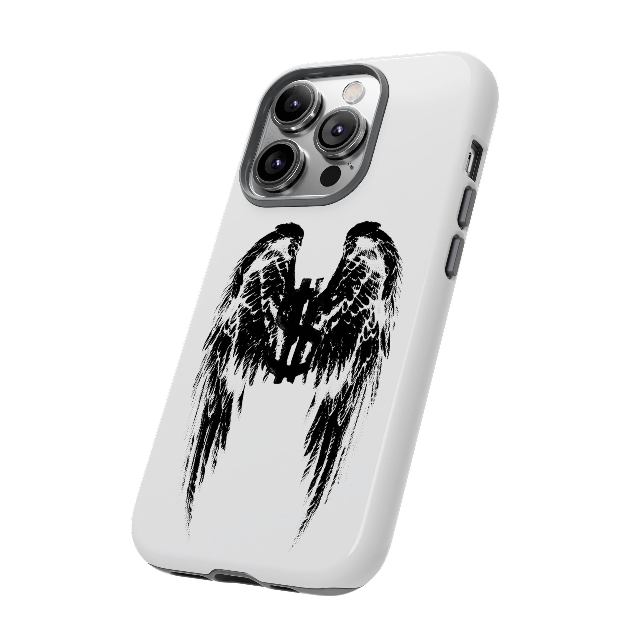 Phone Case — Grunge Angel Wings Tough Case