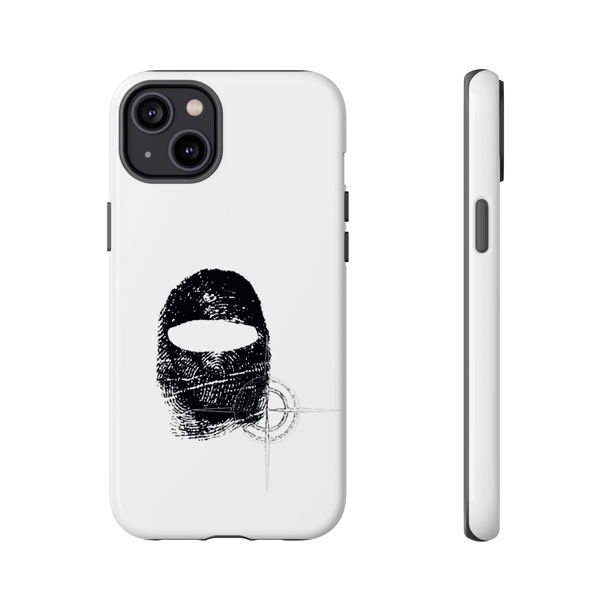 Phone Case — Black Balaclava Logo Tough Cases