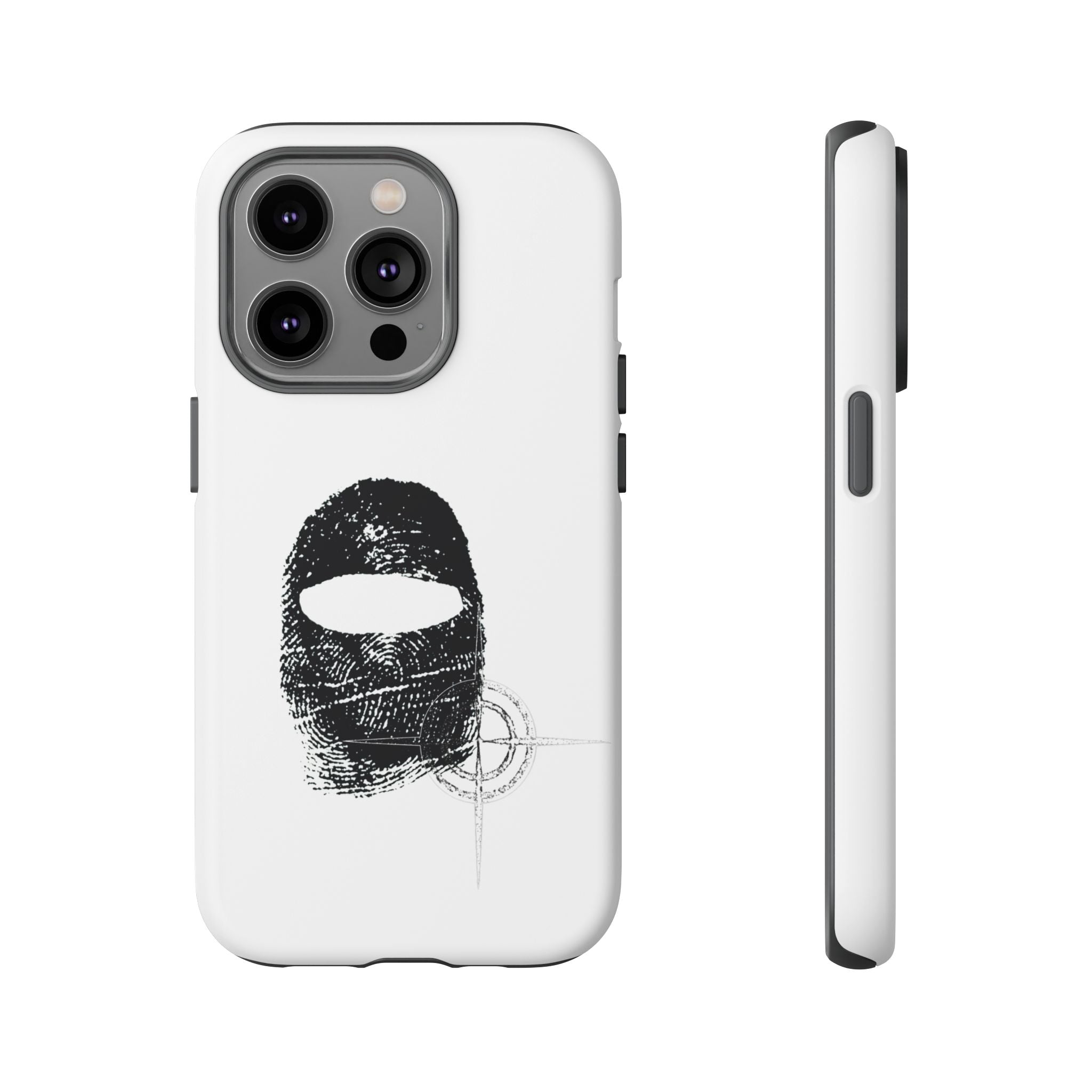 Phone Case — Black Balaclava Logo Tough Cases