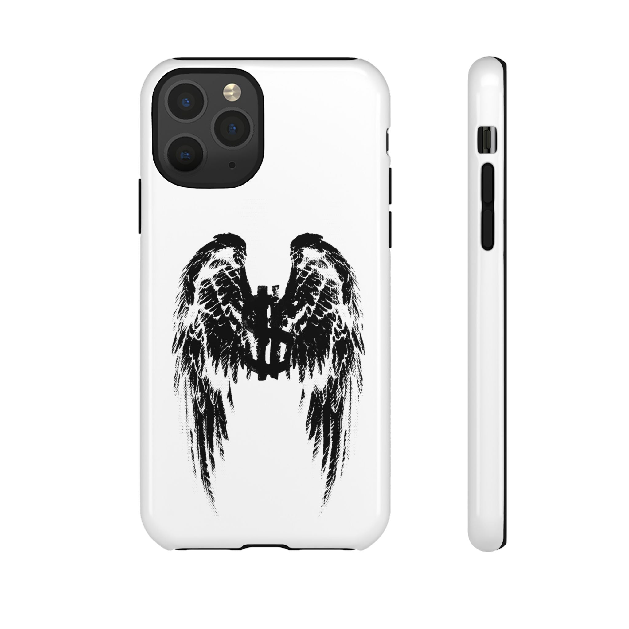 Phone Case — Grunge Angel Wings Tough Case