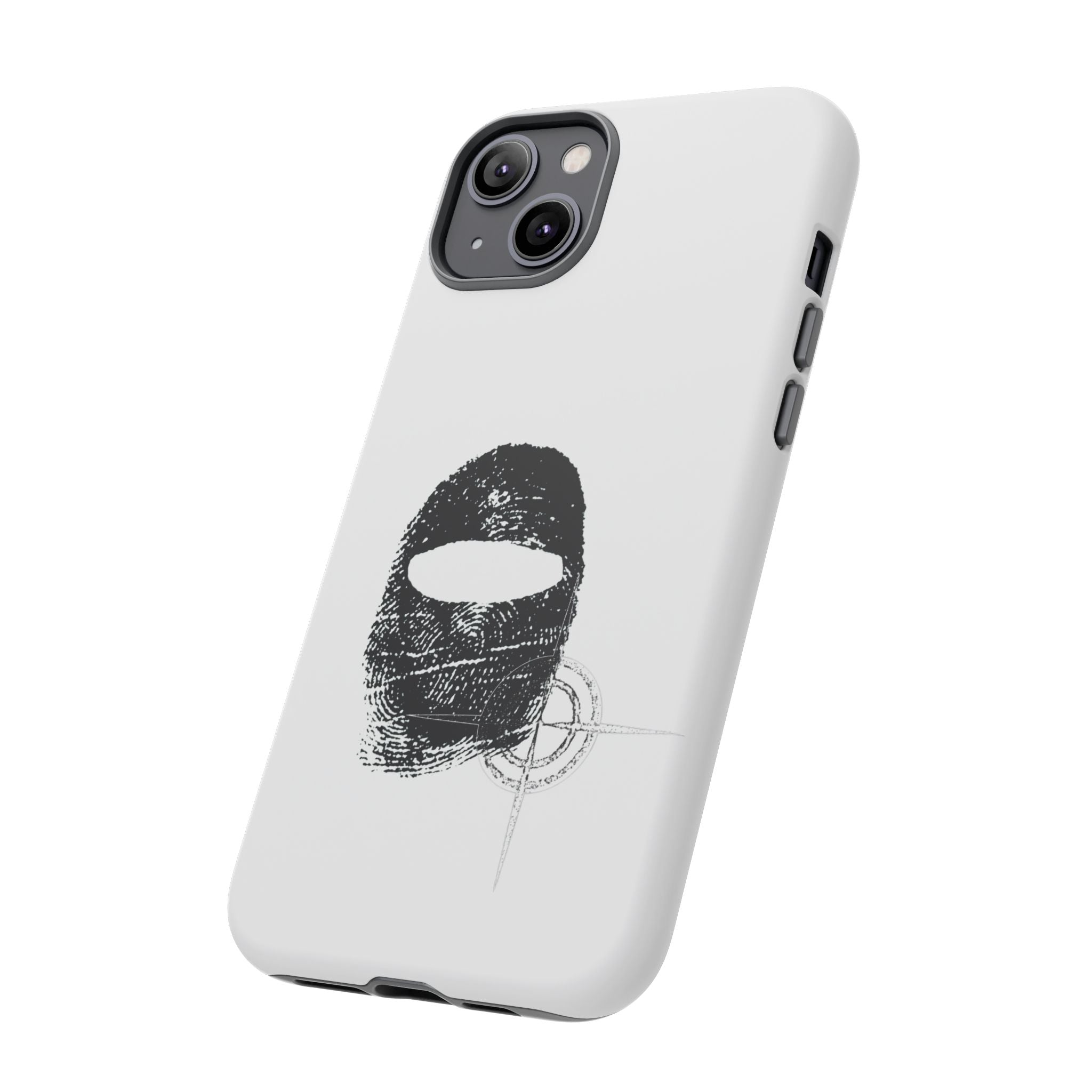 Phone Case — Black Balaclava Logo Tough Cases