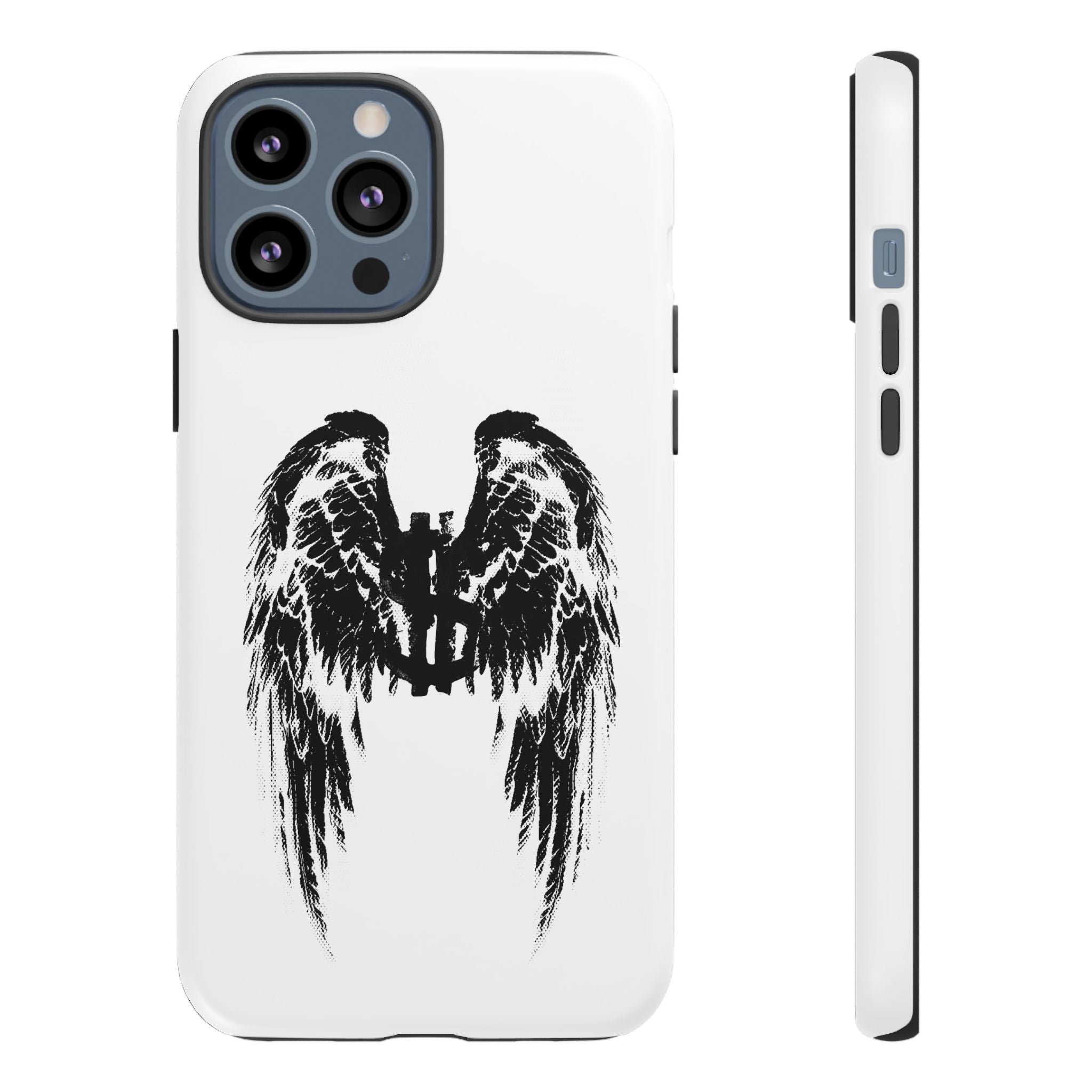 Phone Case — Grunge Angel Wings Tough Case