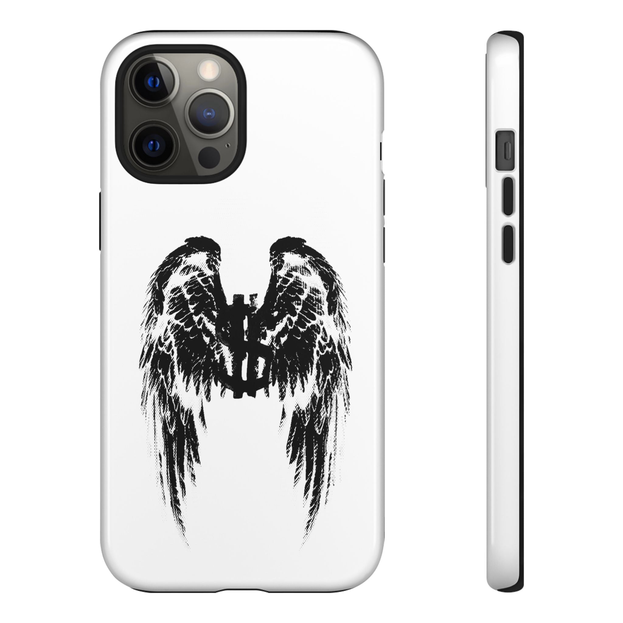 Phone Case — Grunge Angel Wings Tough Case
