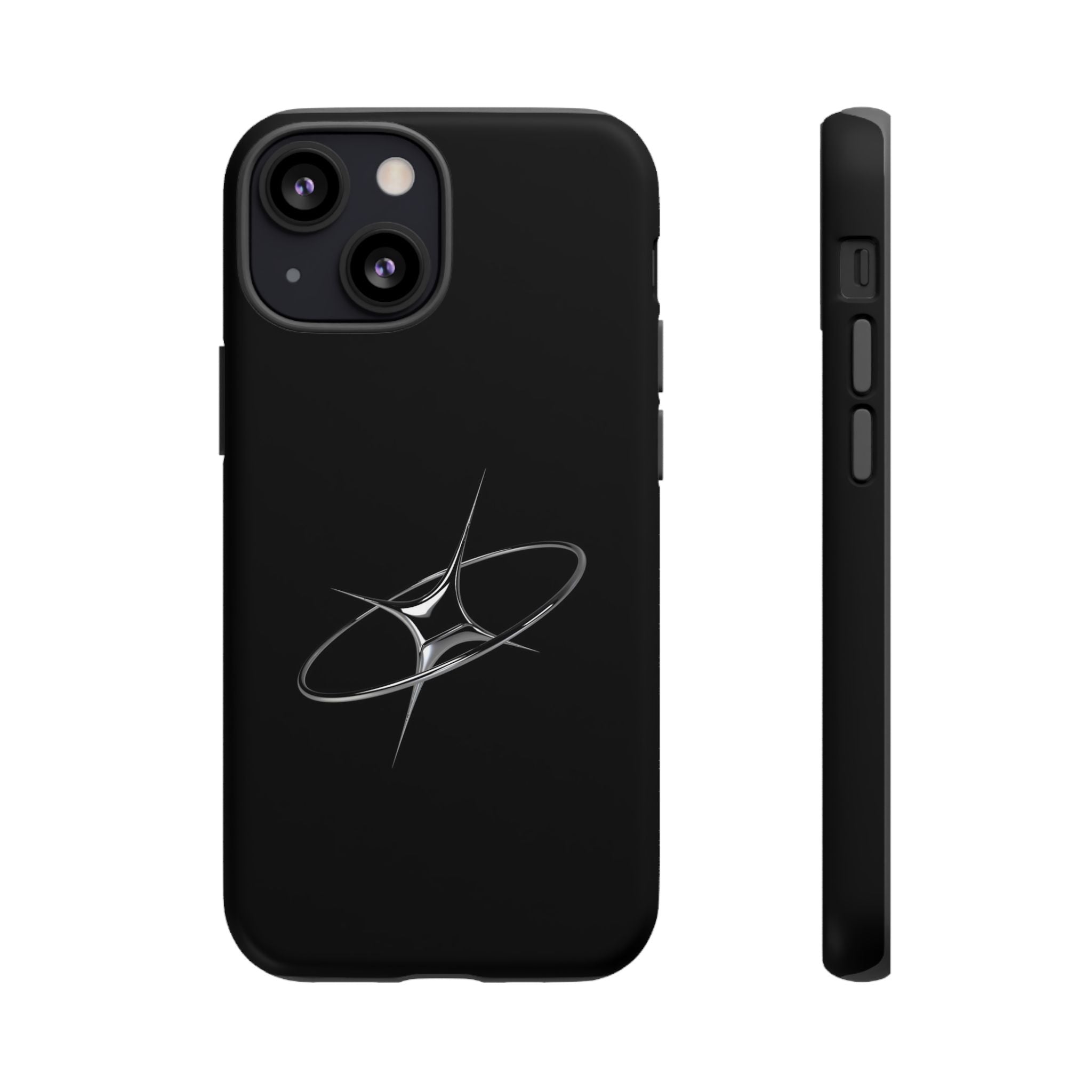 Phone Case — Minimal Silver Starburst Tough Case
