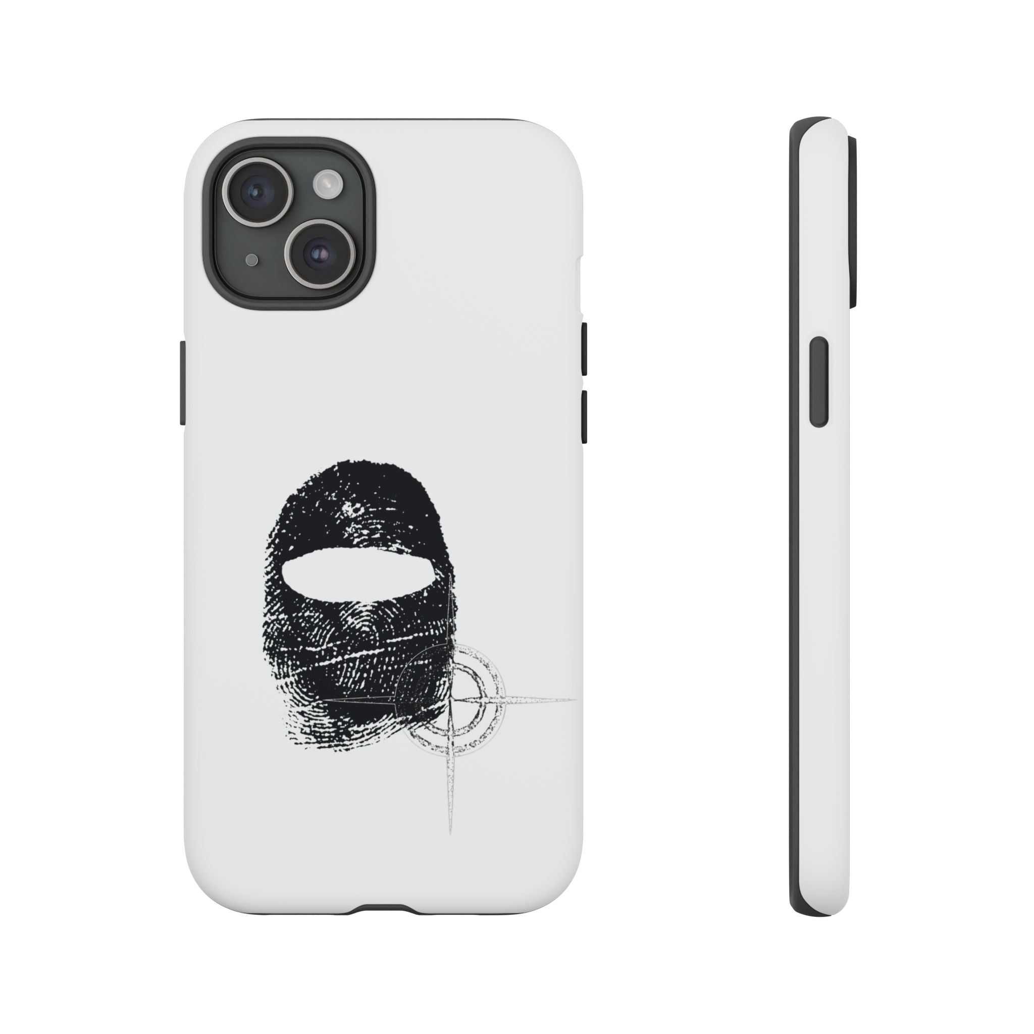 Phone Case — Black Balaclava Logo Tough Cases