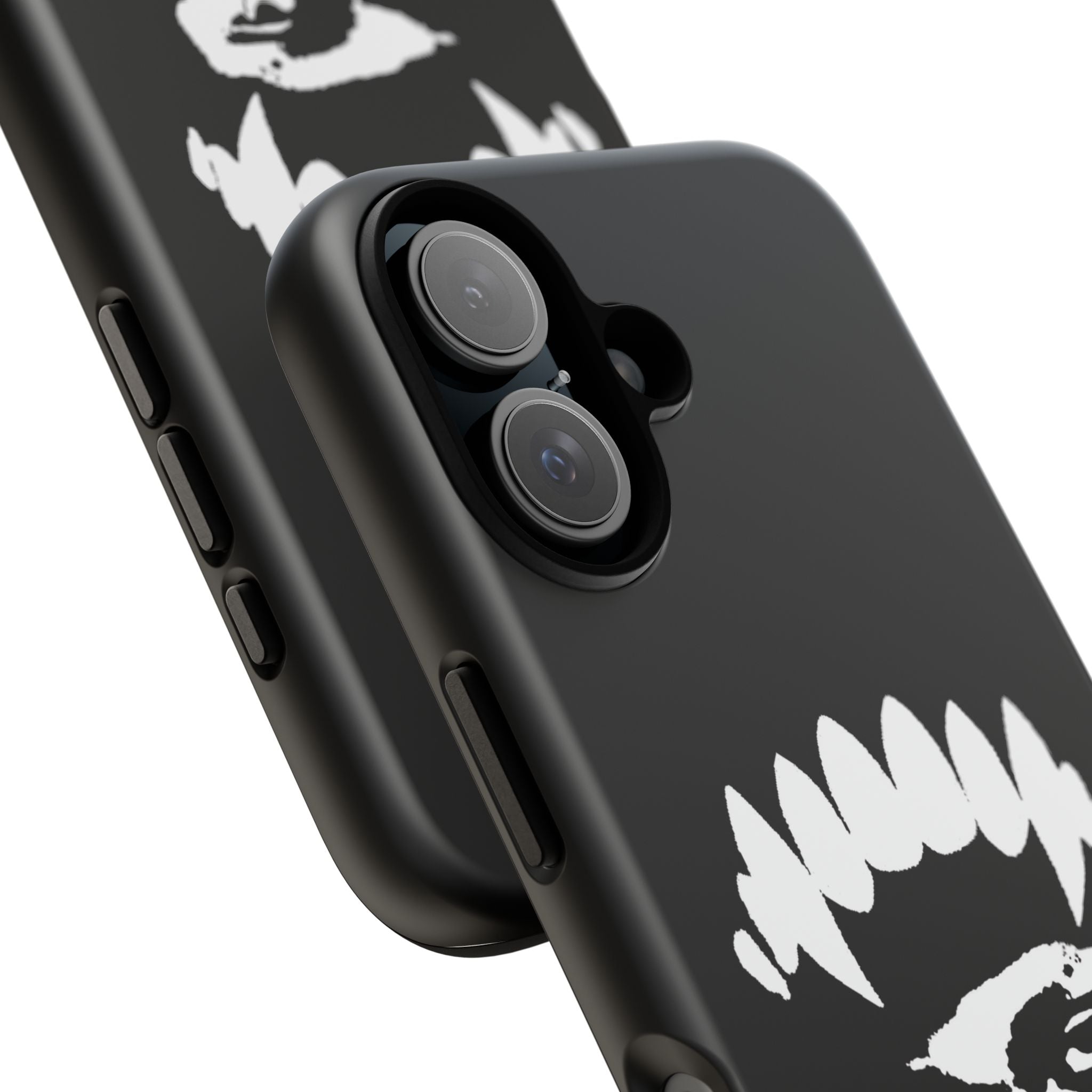 Ripped Skull Phone Case — Black Grunge Monster iPhone Case