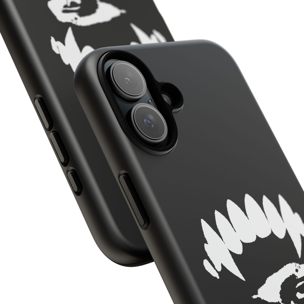 Ripped Skull Phone Case — Black Grunge Monster iPhone Case