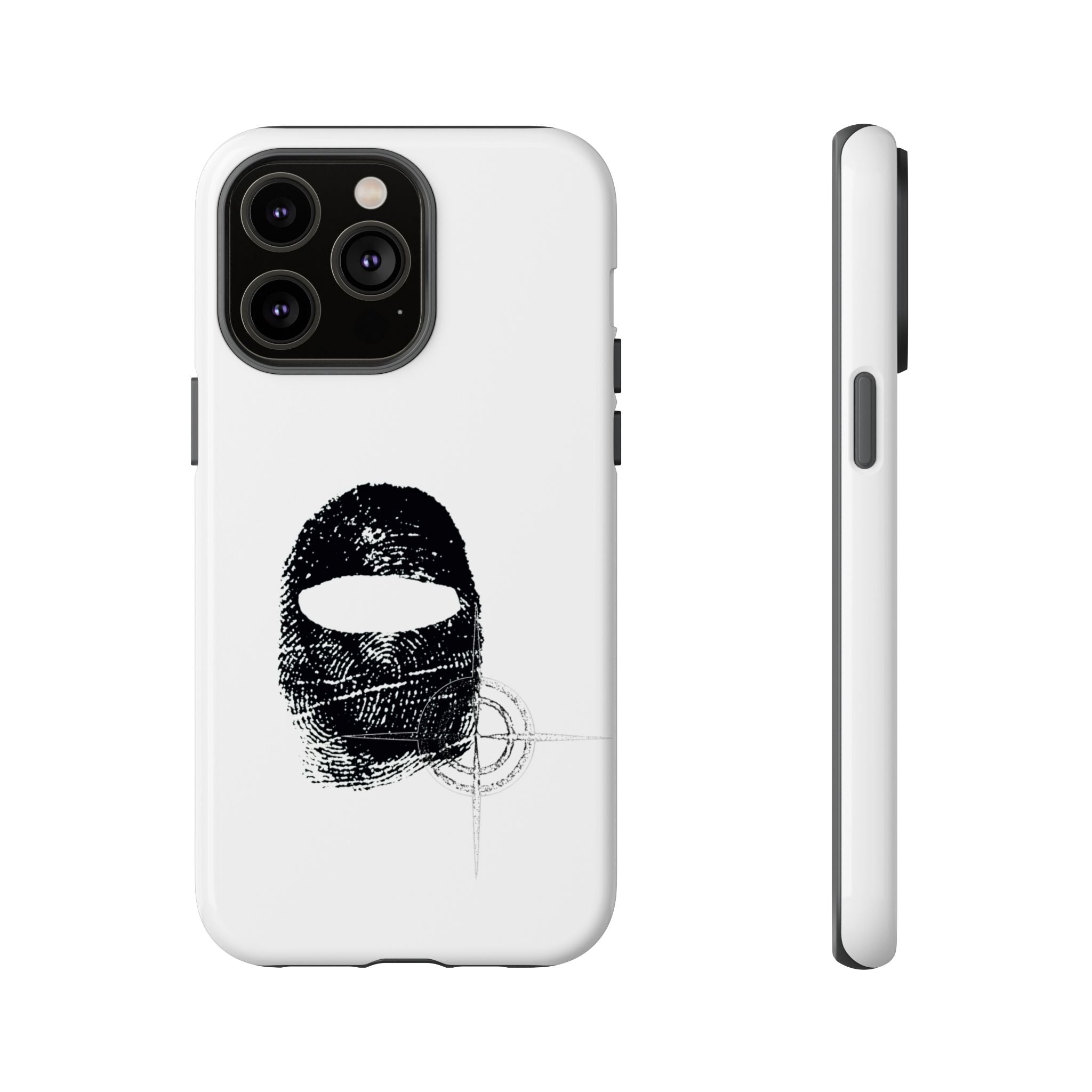 Phone Case — Black Balaclava Logo Tough Cases