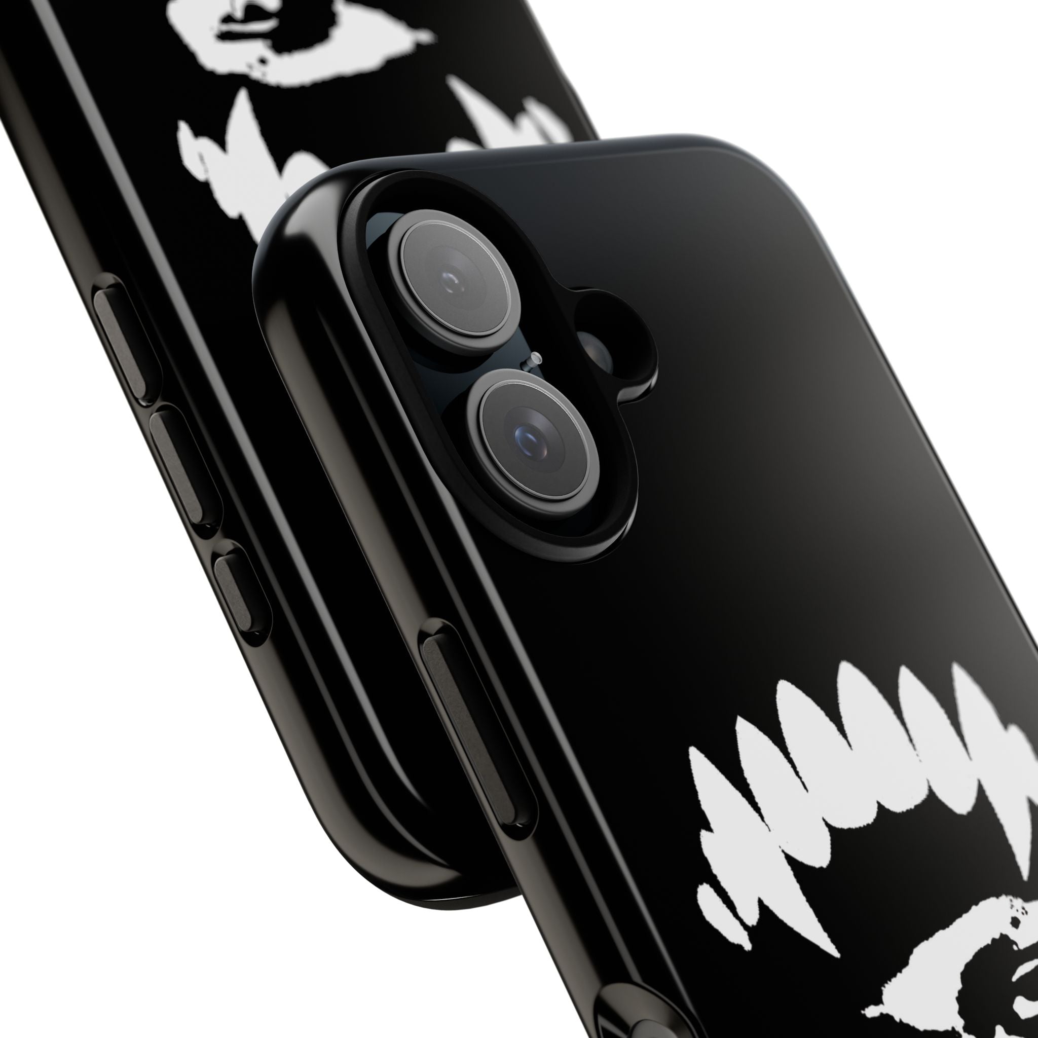 Ripped Skull Phone Case — Black Grunge Monster iPhone Case
